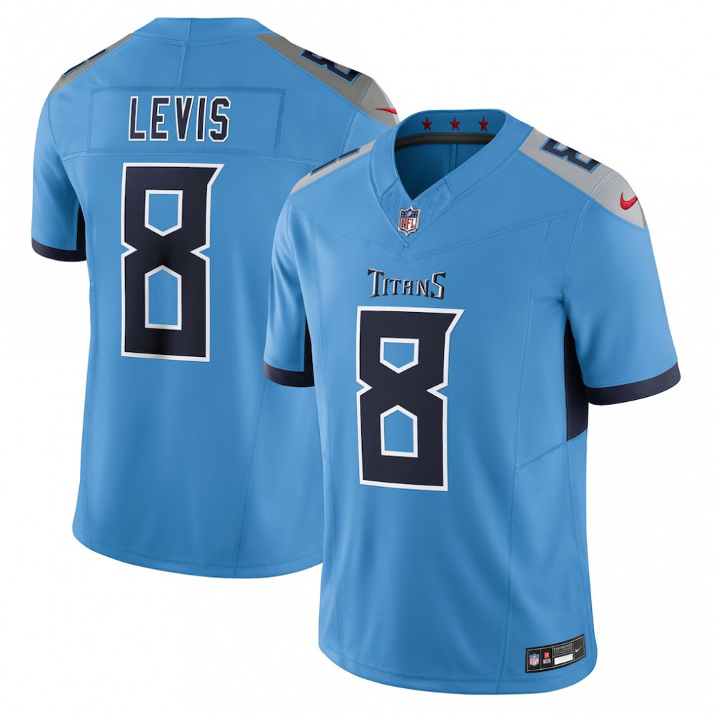 Will Levis Tennessee Titans Nike Alternate Vapor F.U.S.E. Limited Jersey - Light Blue-Profan Arena