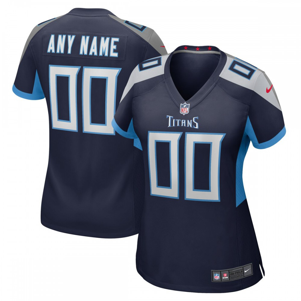 Tennessee Titans Nike Women's Custom Game Jersey - Navy-Profan Arena