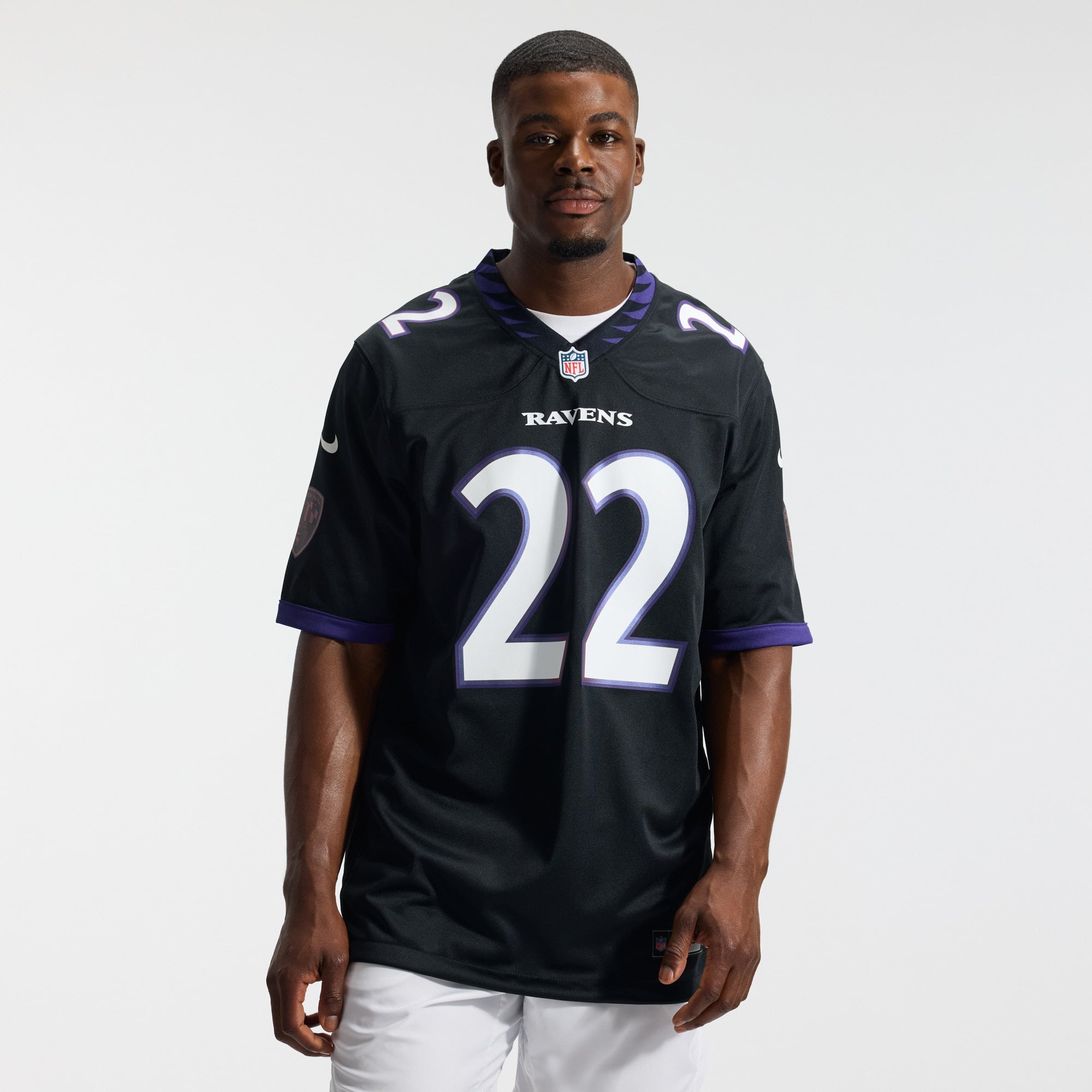 Derrick Henry Baltimore Ravens Alternate Game Jersey - Black