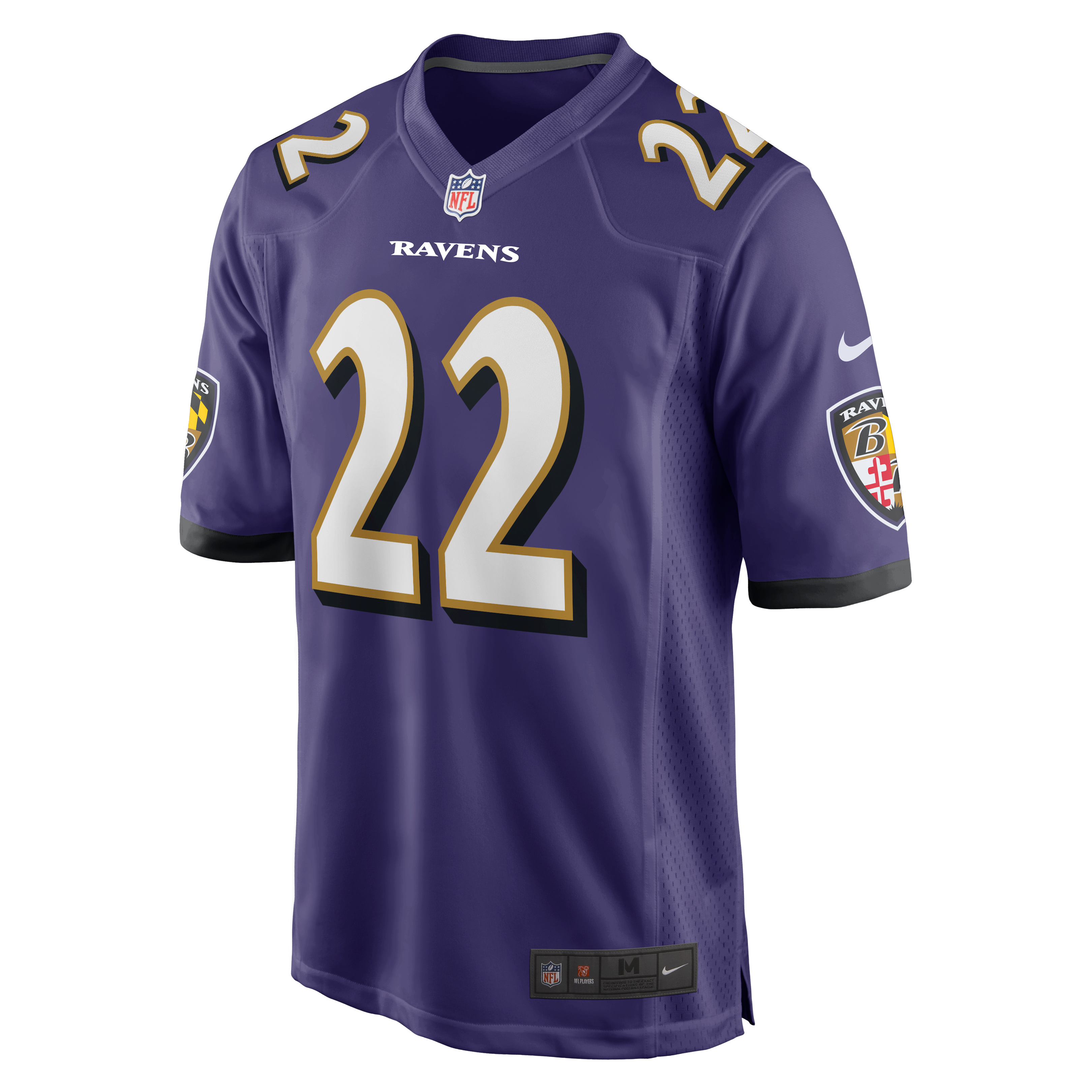 Derrick Henry Baltimore Ravens Player Game Jersey - Purple