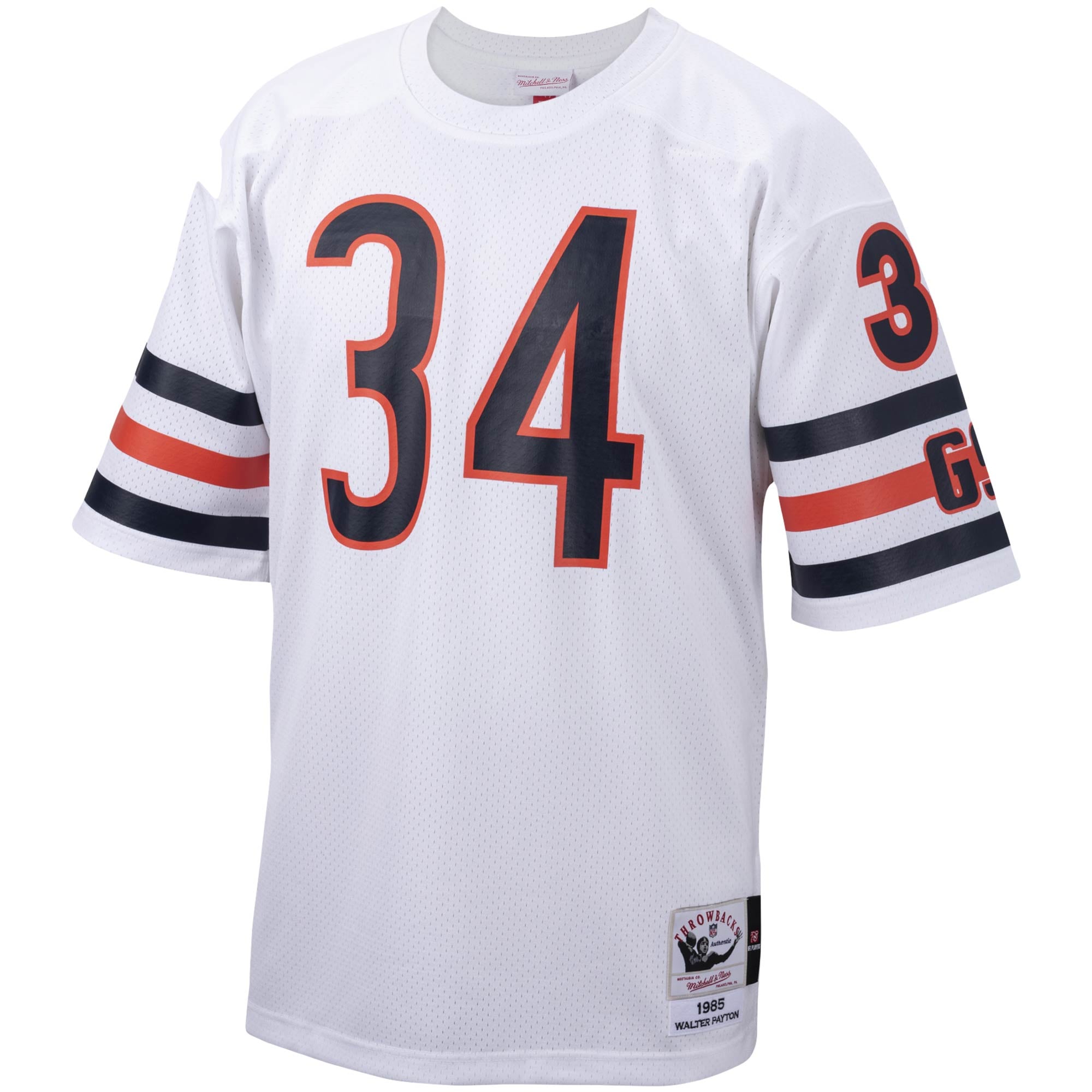 Walter Payton Chicago Bears Player Throwback Jersey - White