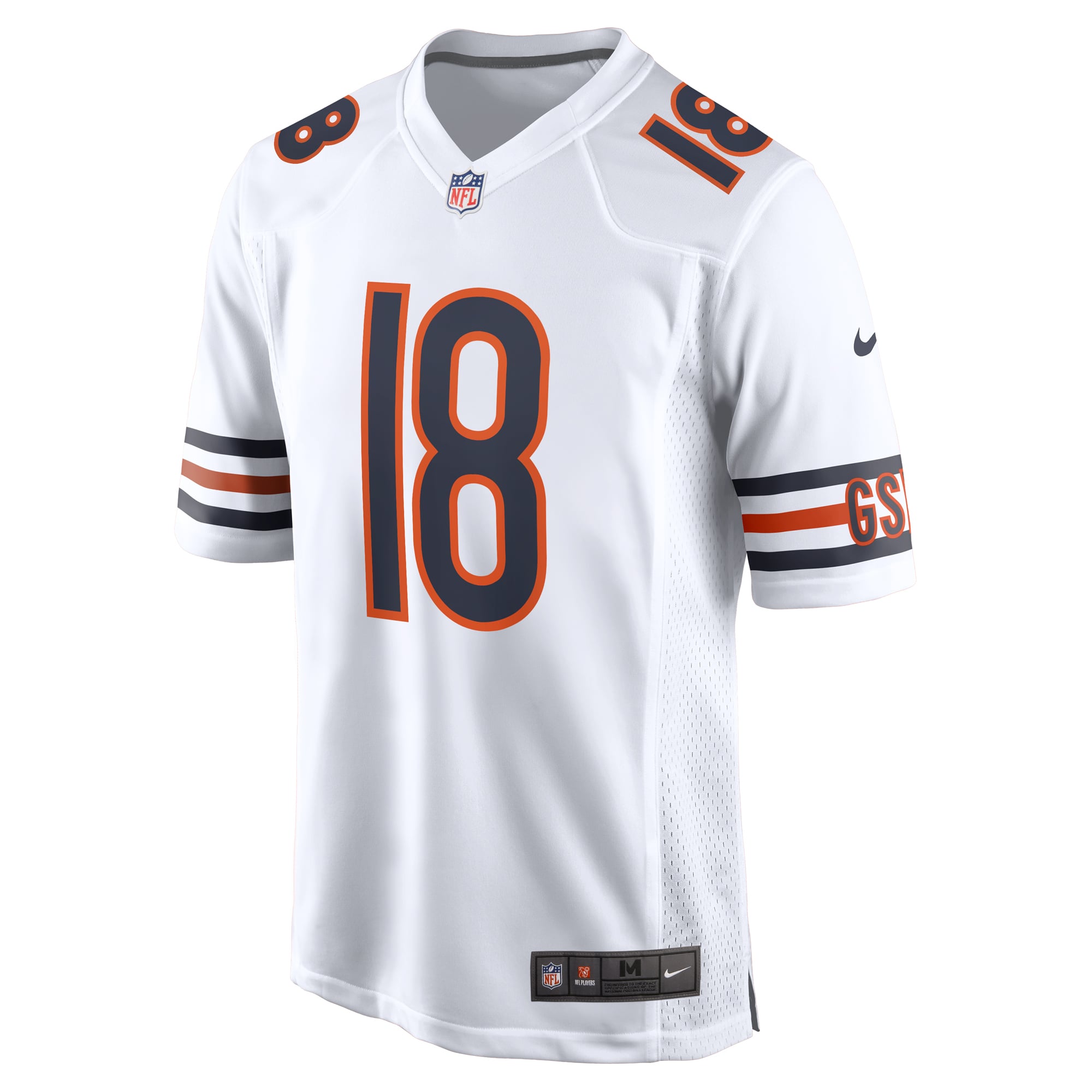 Caleb Williams Chicago Bears Player Game Jersey - White