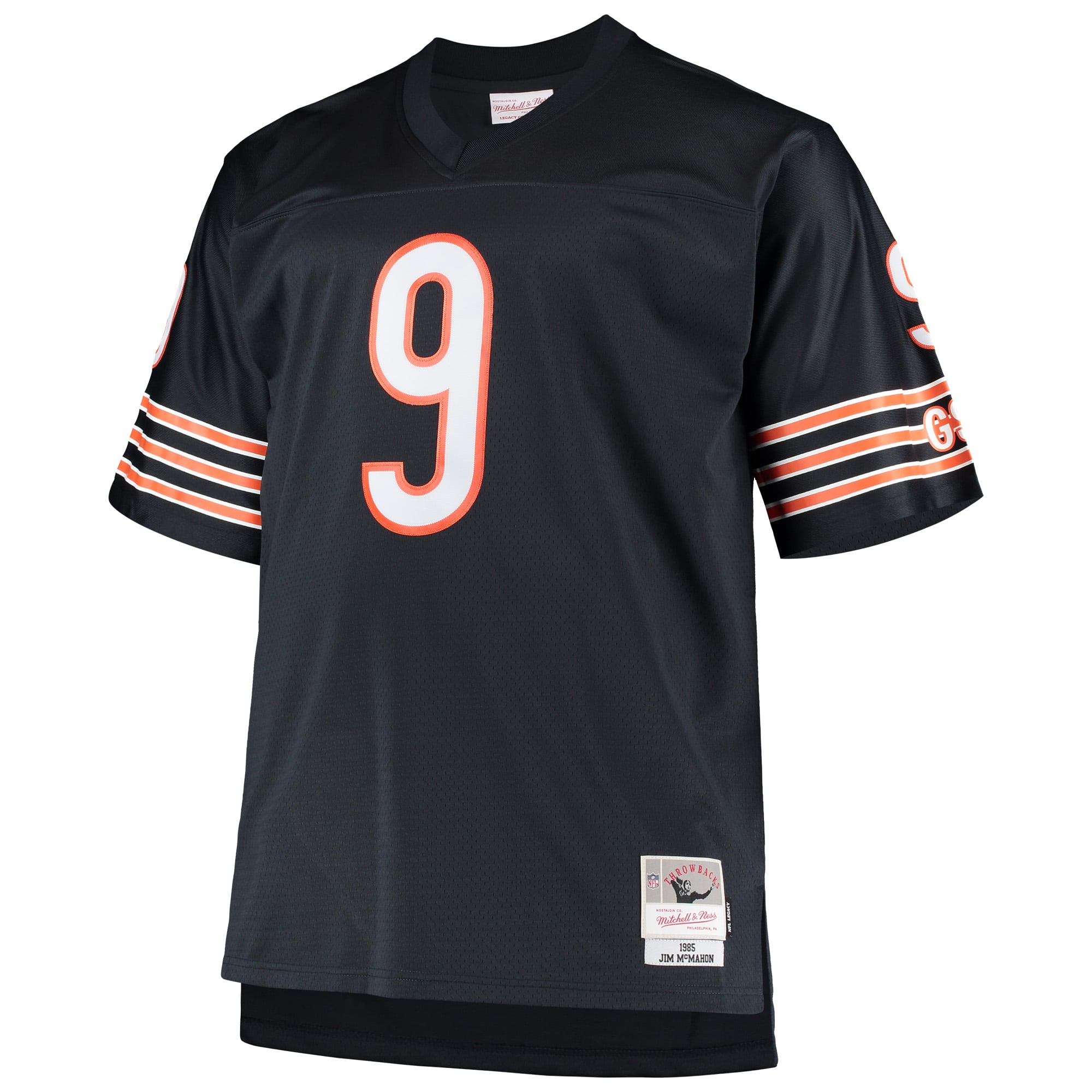 Jim McMahon Chicago Bears Player Big & Tall Throwback Jersey - Navy
