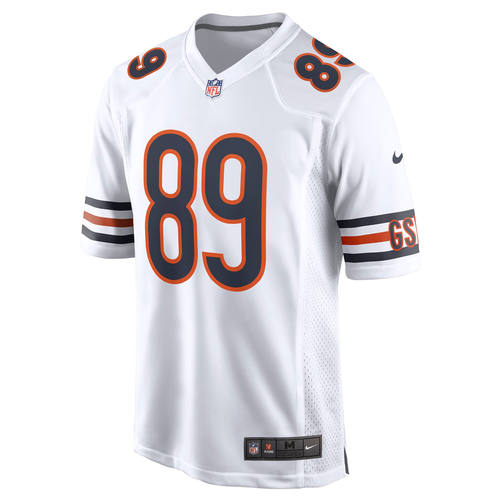 Mike Ditka Chicago Bears Player Game Jersey - White