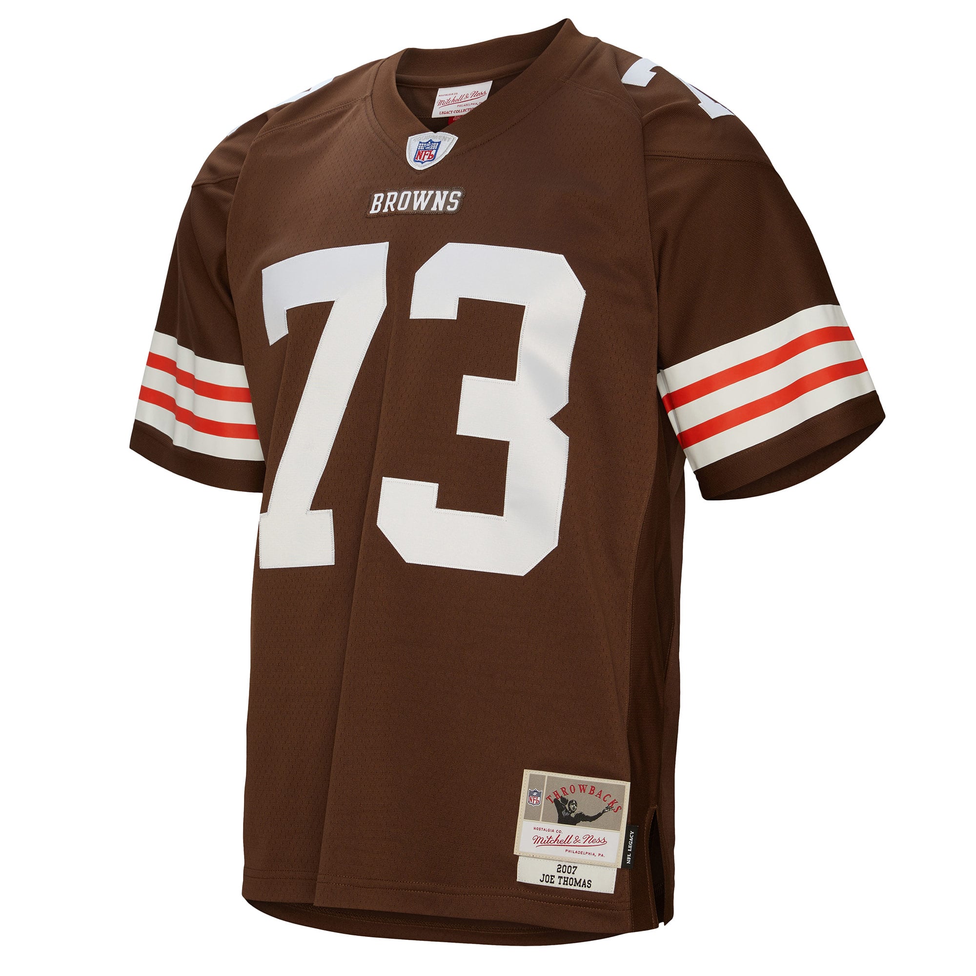 Joe Thomas Cleveland Browns Throwback Jersey - Brown