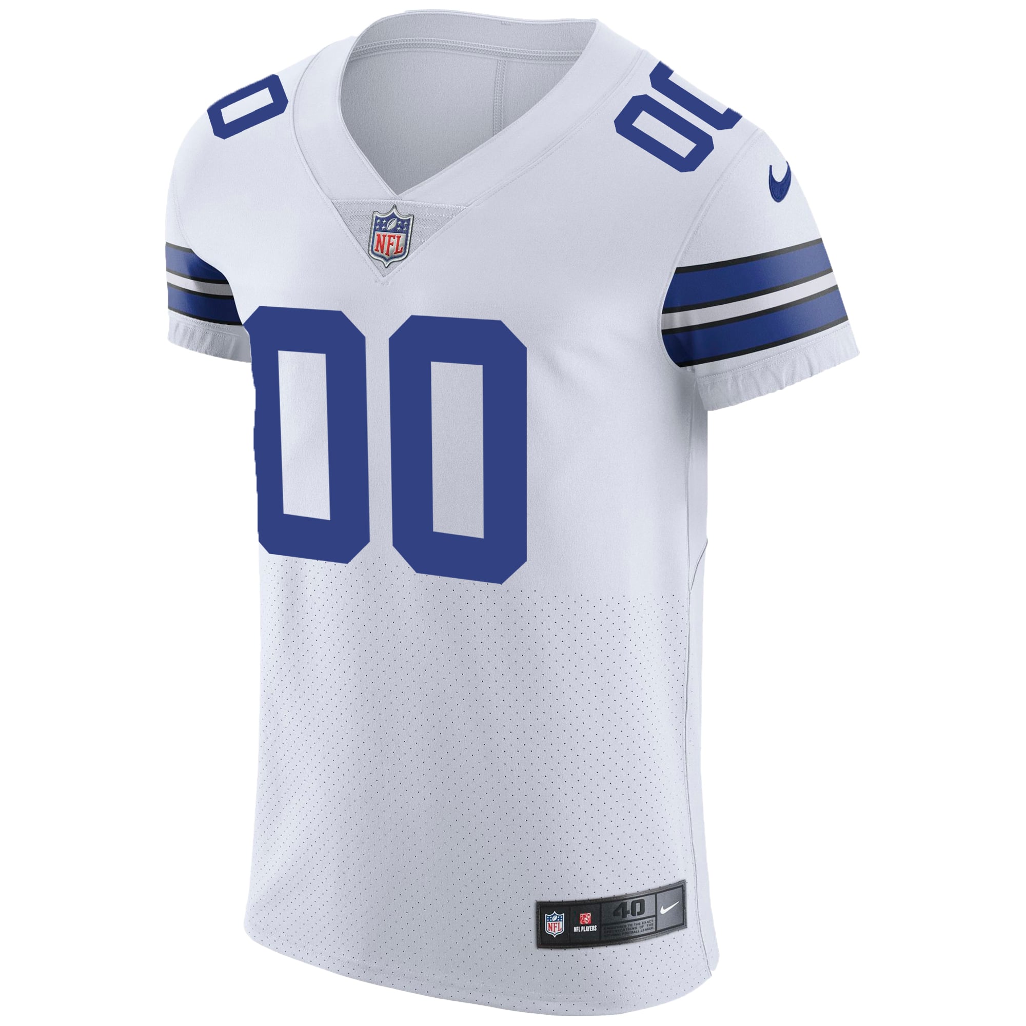 Dallas Cowboys Vapor Untouchable Elite Custom Jersey - White