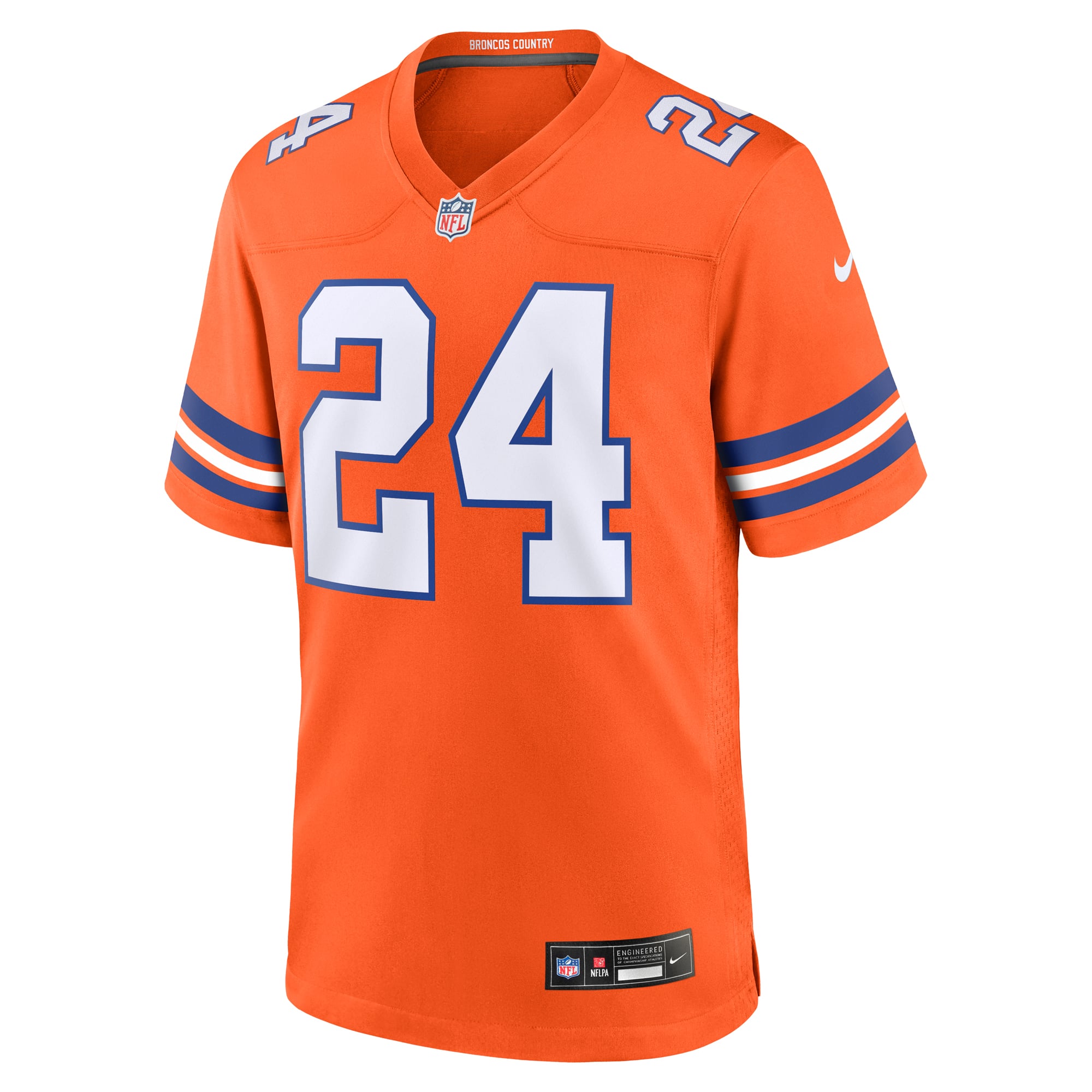 Champ Bailey Denver Broncos Player Alternate Game Jersey - Orange