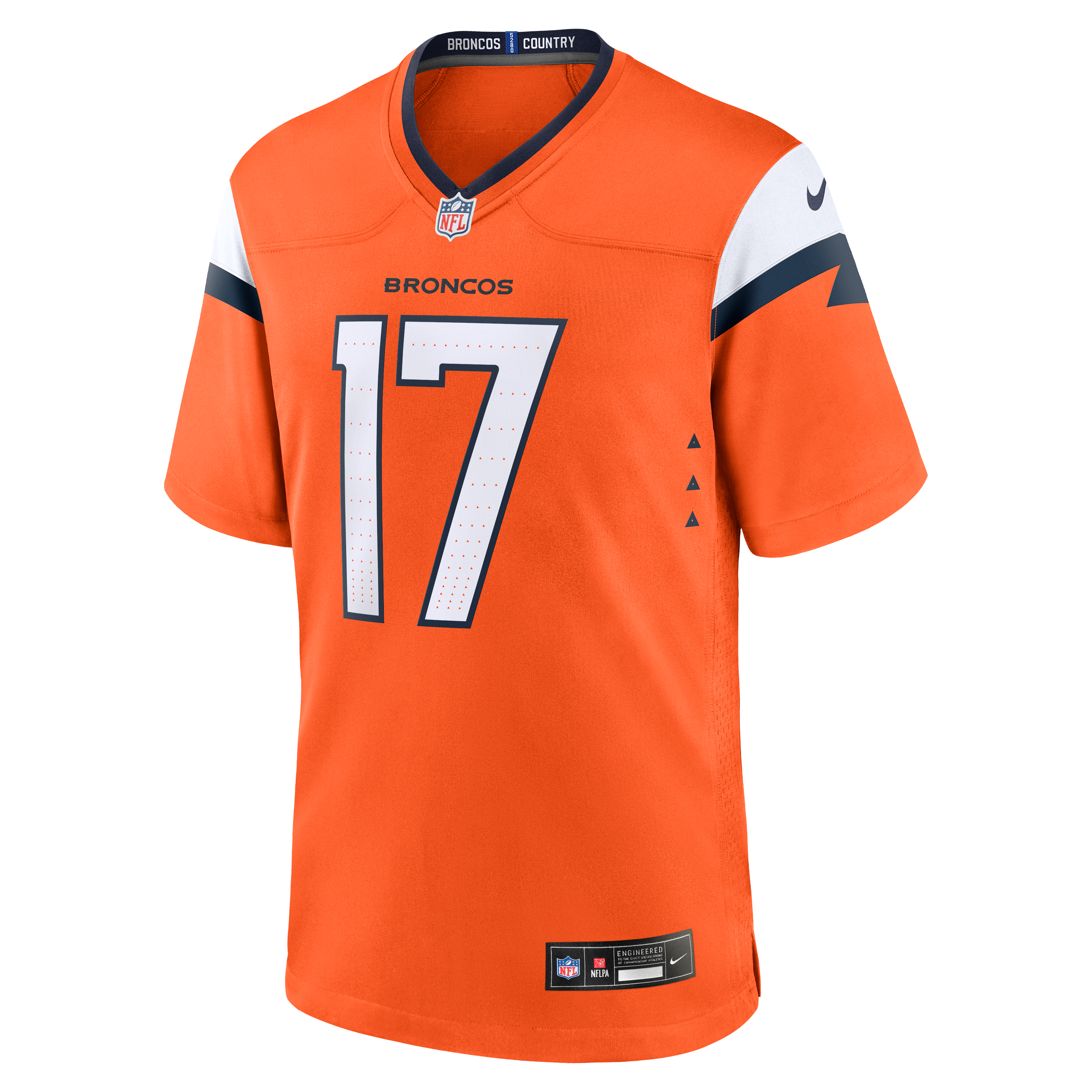 Jaylen Waddle Denver Broncos Game Jersey - Orange