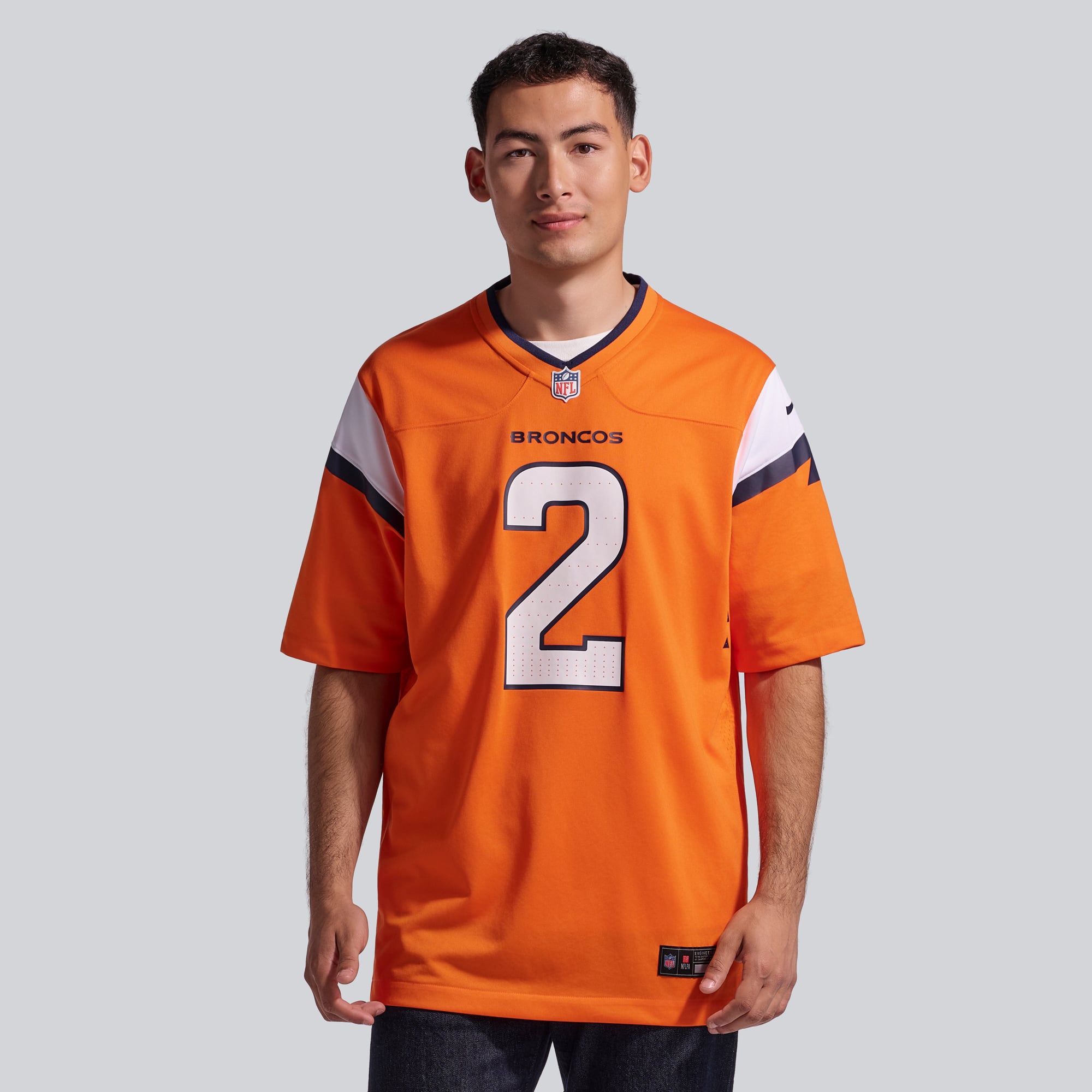Patrick Surtain II Denver Broncos Team Game Jersey - Orange