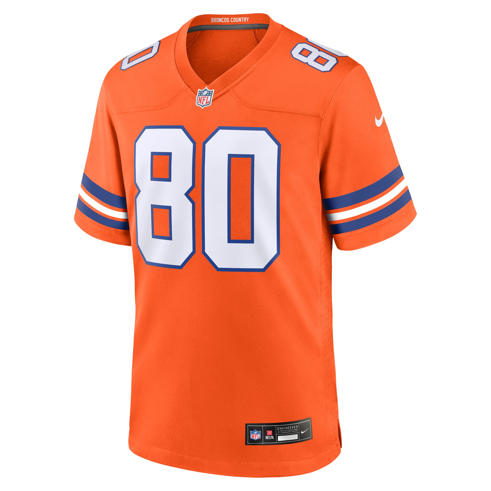 Rod Smith Denver Broncos Player Alternate Game Jersey - Orange