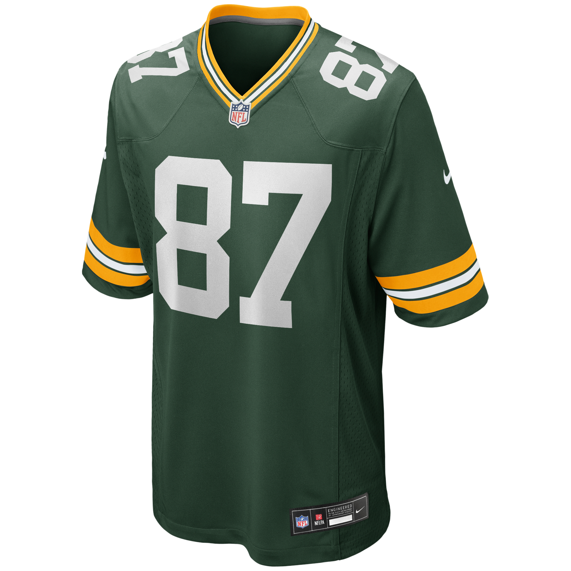 Willie Davis Green Bay Packers Player Game Jersey - Green