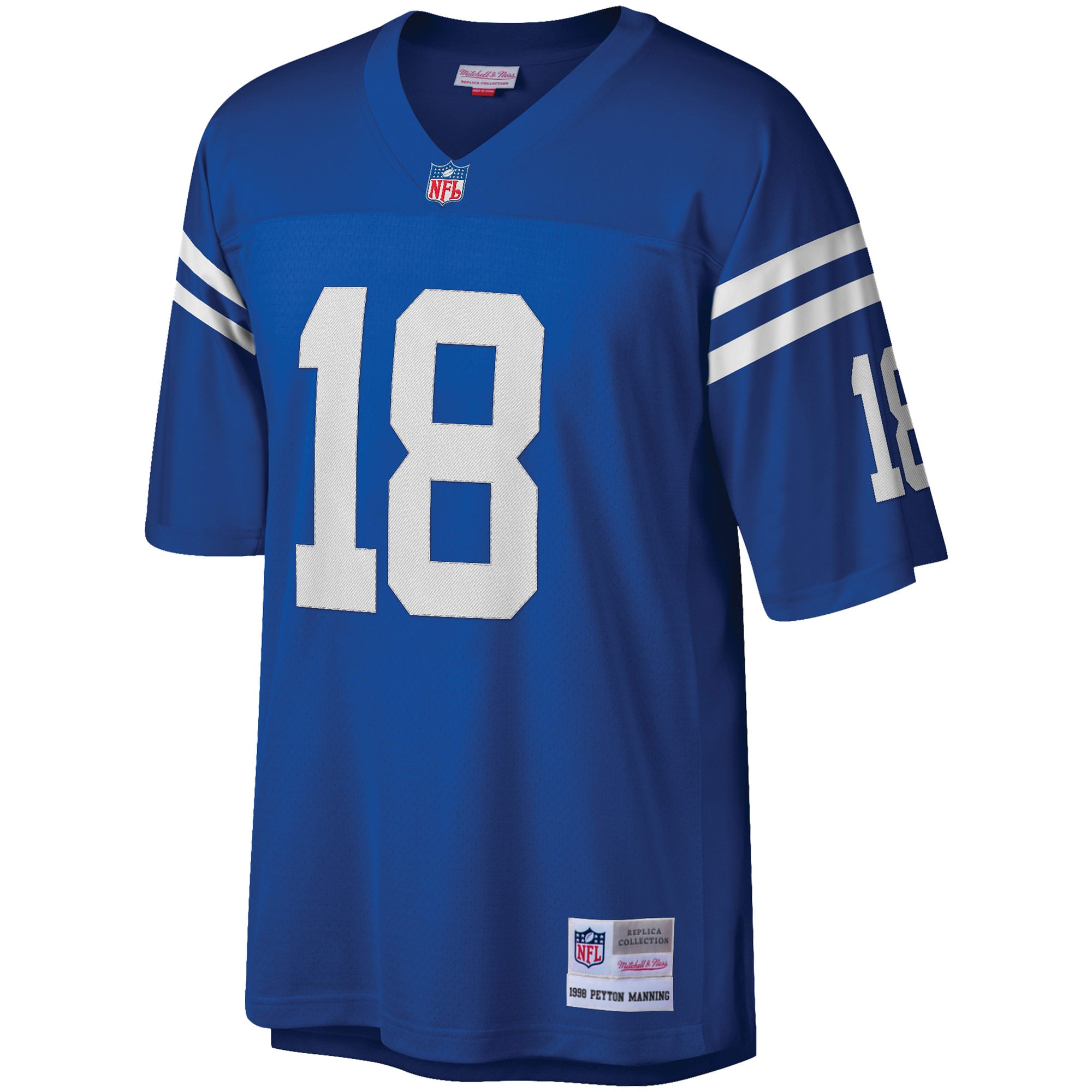 Peyton Manning Indianapolis Colts Player Big & Tall Throwback Jersey - Royal