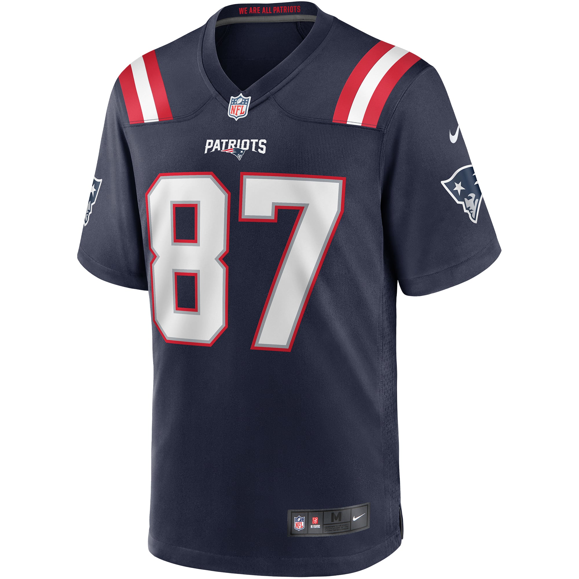 Ben Coates New England Patriots Player Game Jersey - Navy