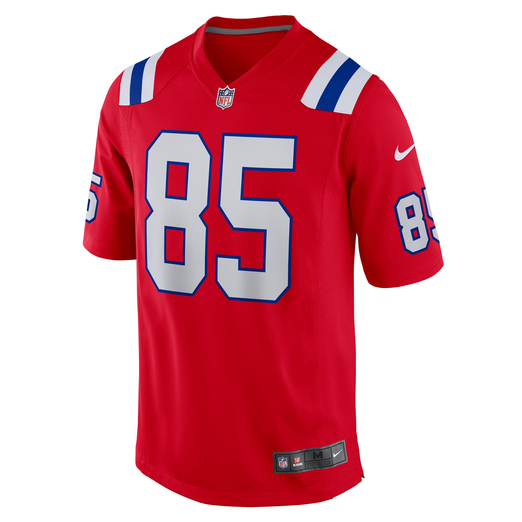 Hunter Henry New England Patriots Alternate Game Jersey - Red