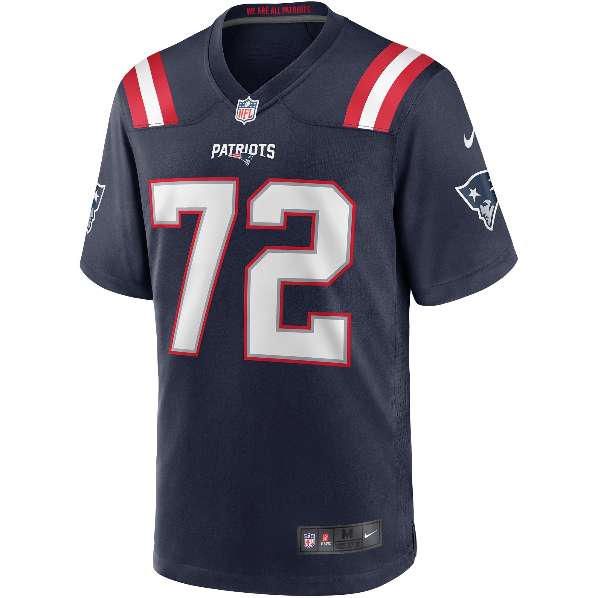 Matt Light New England Patriots Player Game Jersey - Navy