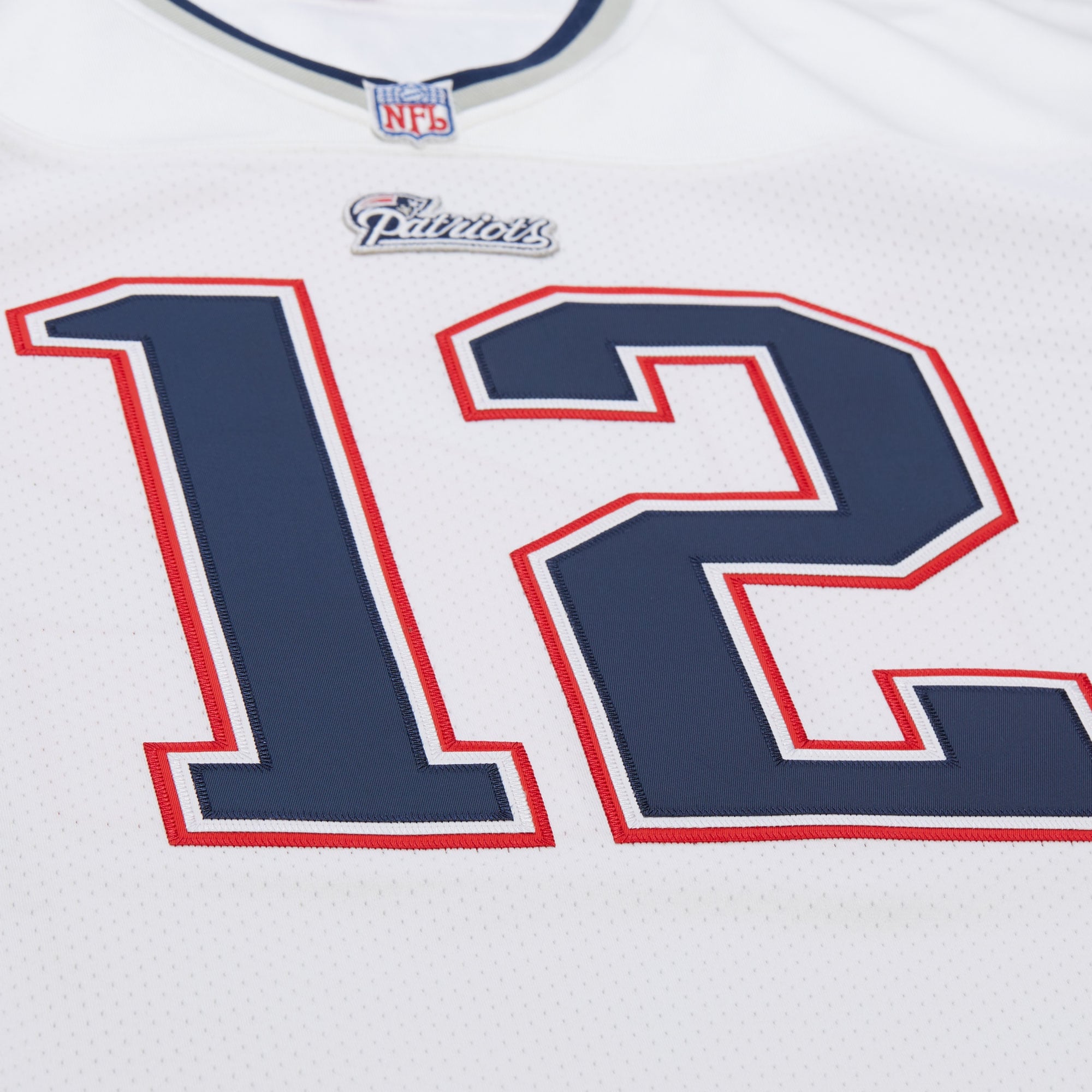 Tom Brady New England Patriots Big & Tall Throwback Jersey - White
