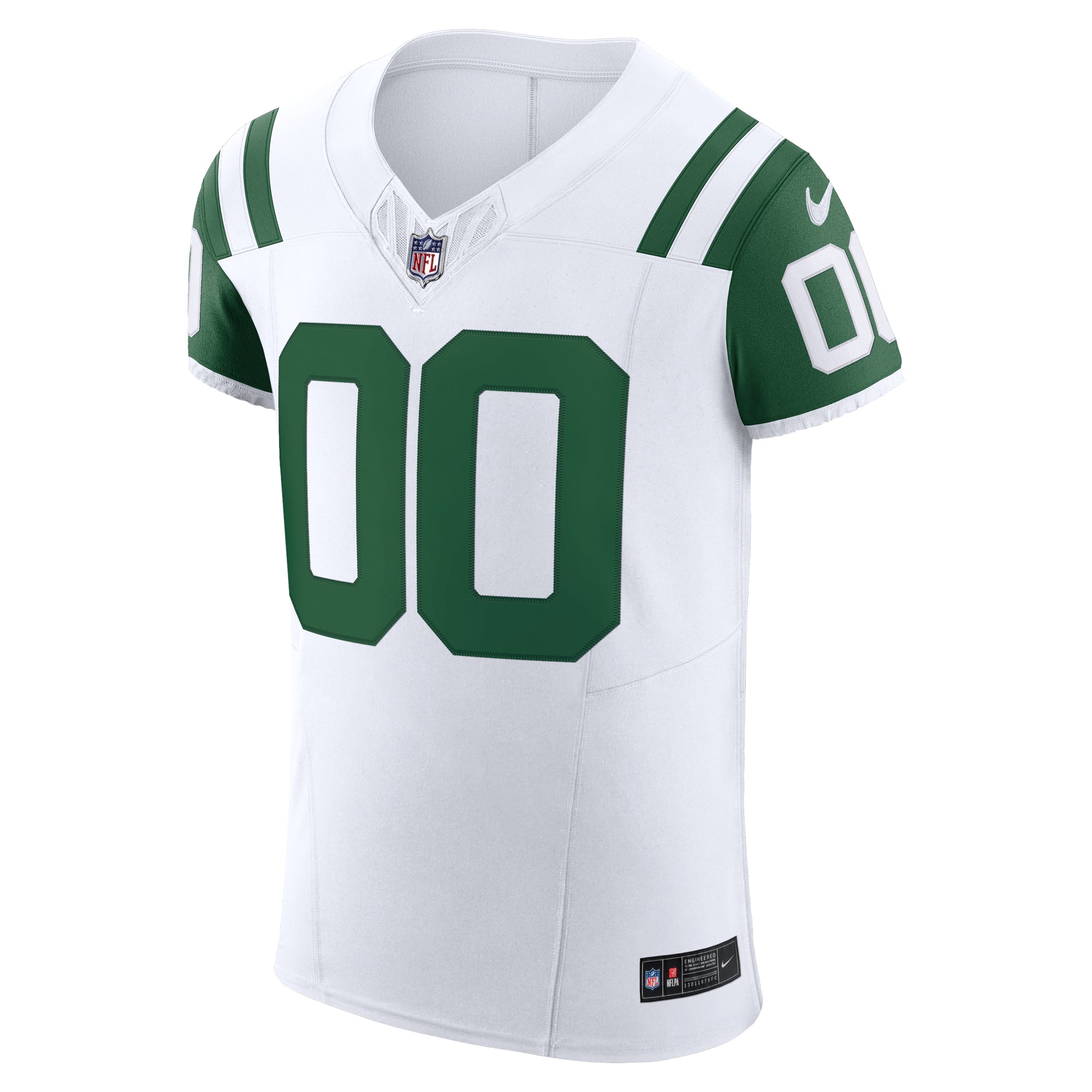 New York Jets Vapor F.U.S.E. Elite Custom Jersey - White