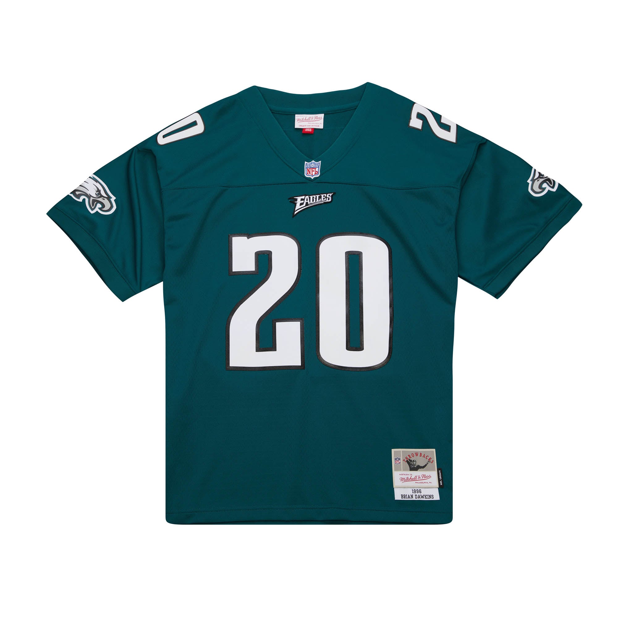 Brian Dawkins Philadelphia Eagles Throwback Jersey - Green