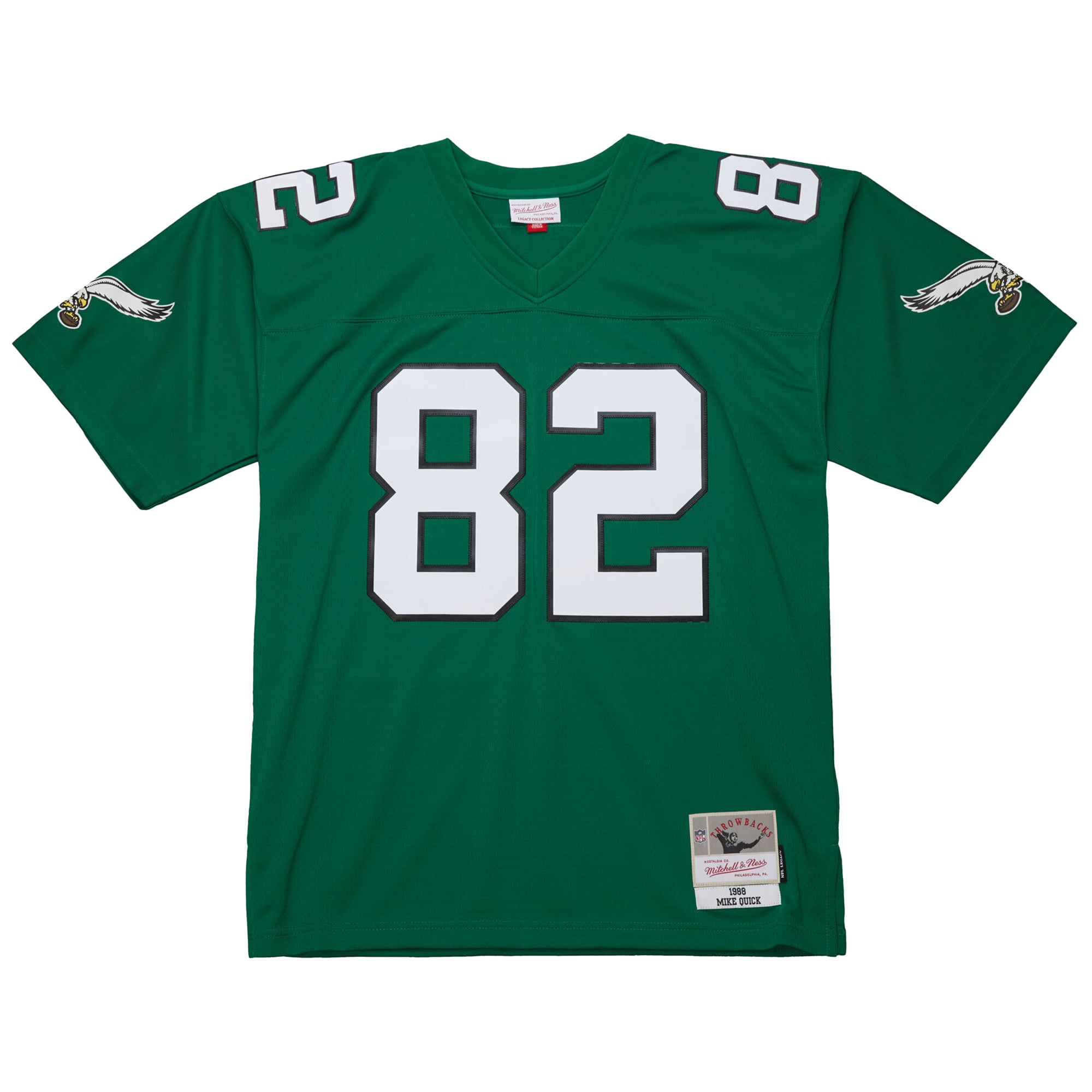 Mike Quick Philadelphia Eagles Throwback Jersey - Green