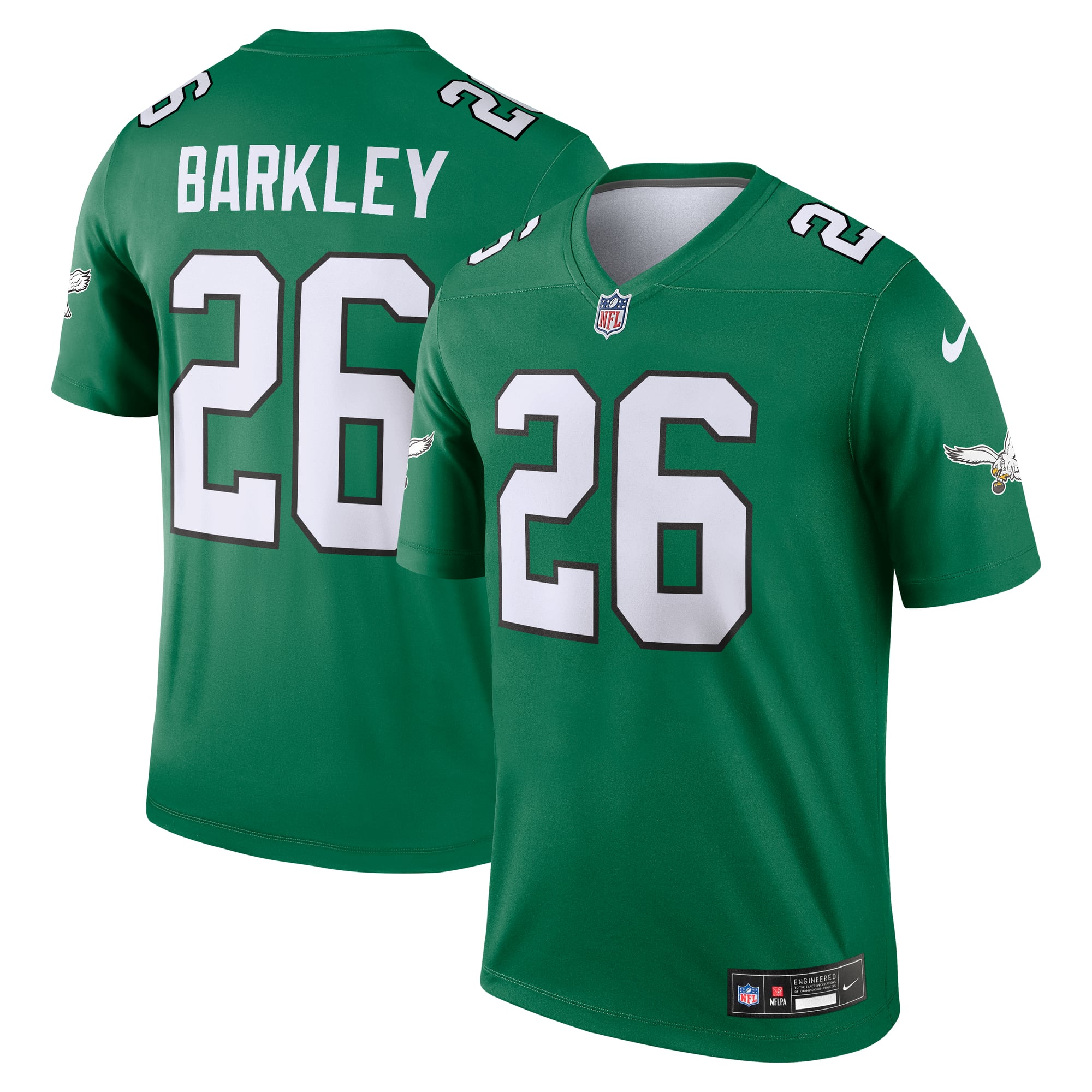 Saquon Barkley Philadelphia Eagles Player Legend Jersey - Green