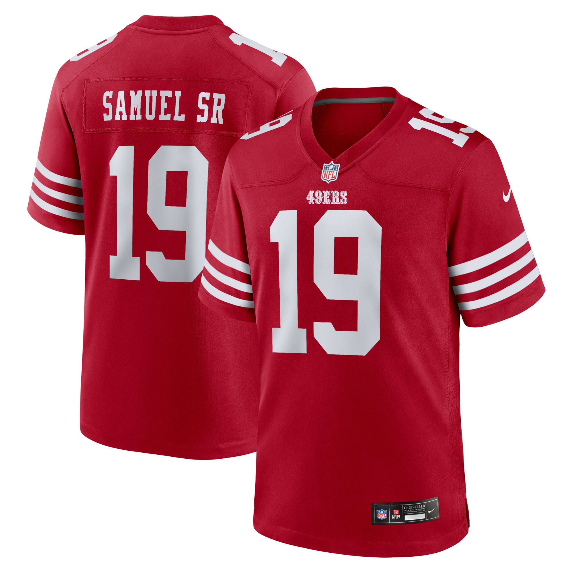 Deebo Samuel Sr San Francisco 49ers Team Game Jersey