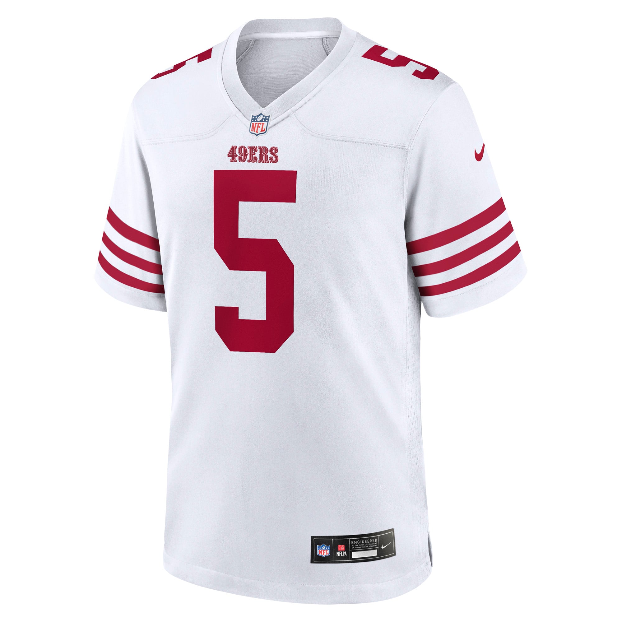 Mike Evans San Francisco 49ers Game Jersey - White