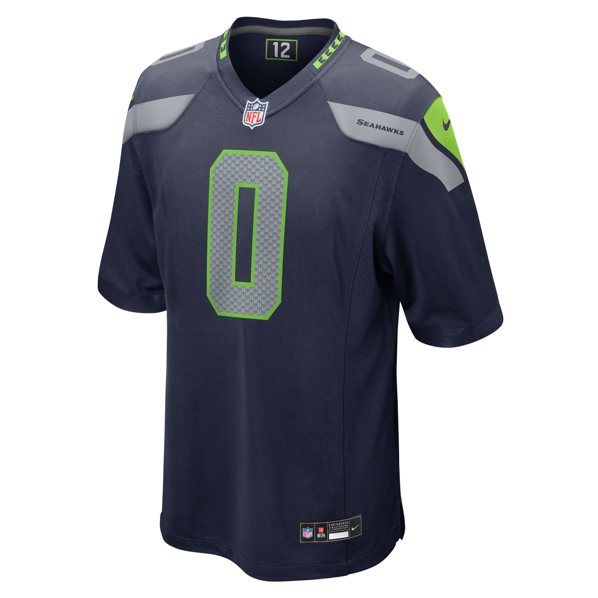 DeMarcus Lawrence Seattle Seahawks Team Game Jersey - College Navy