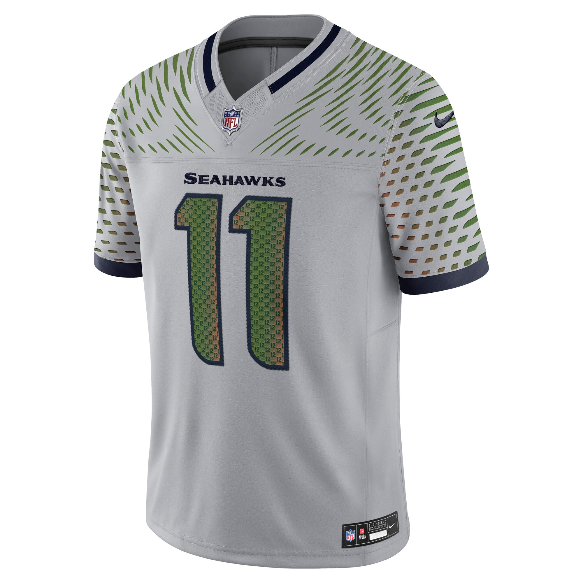 Jaxon Smith-Njigba Seattle Seahawks Rivalries Limited Jersey - Gray