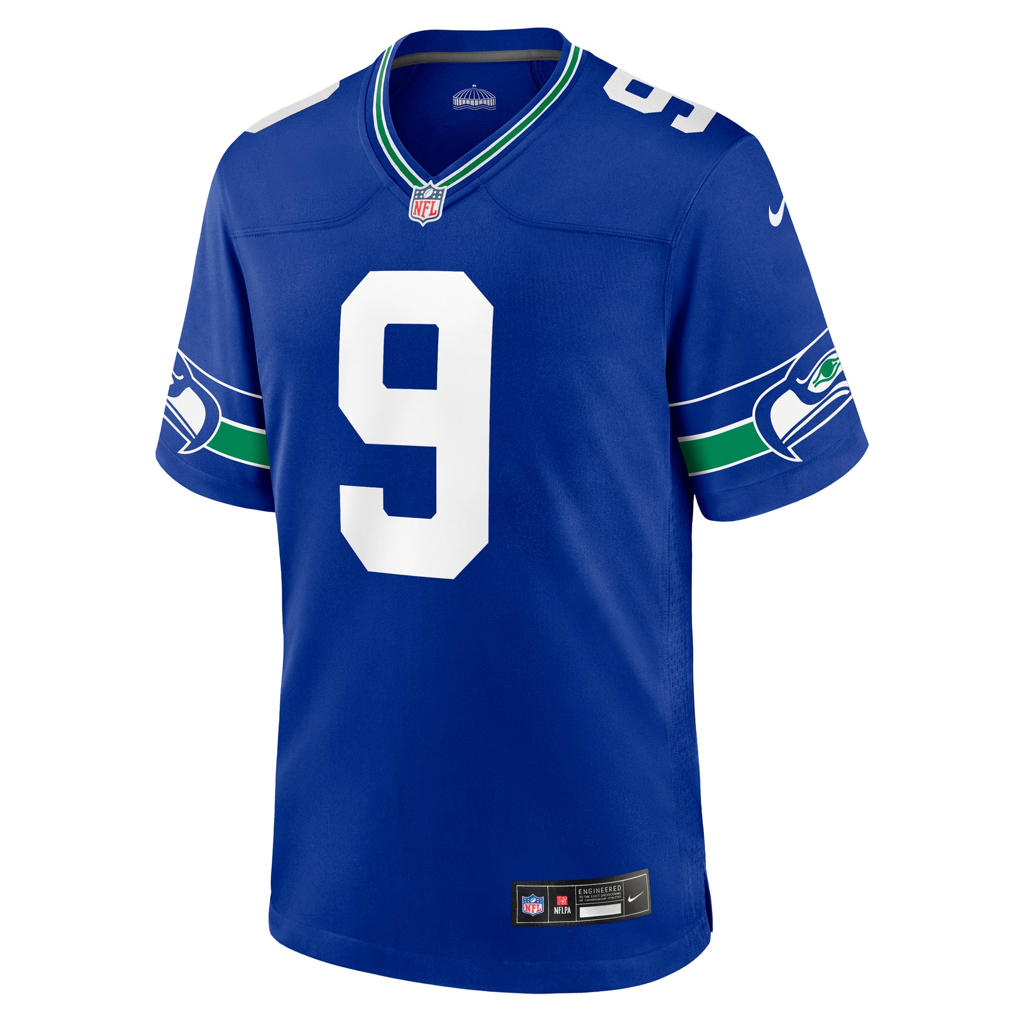 Kenneth Walker III Seattle Seahawks Player Throwback Game Jersey - Royal