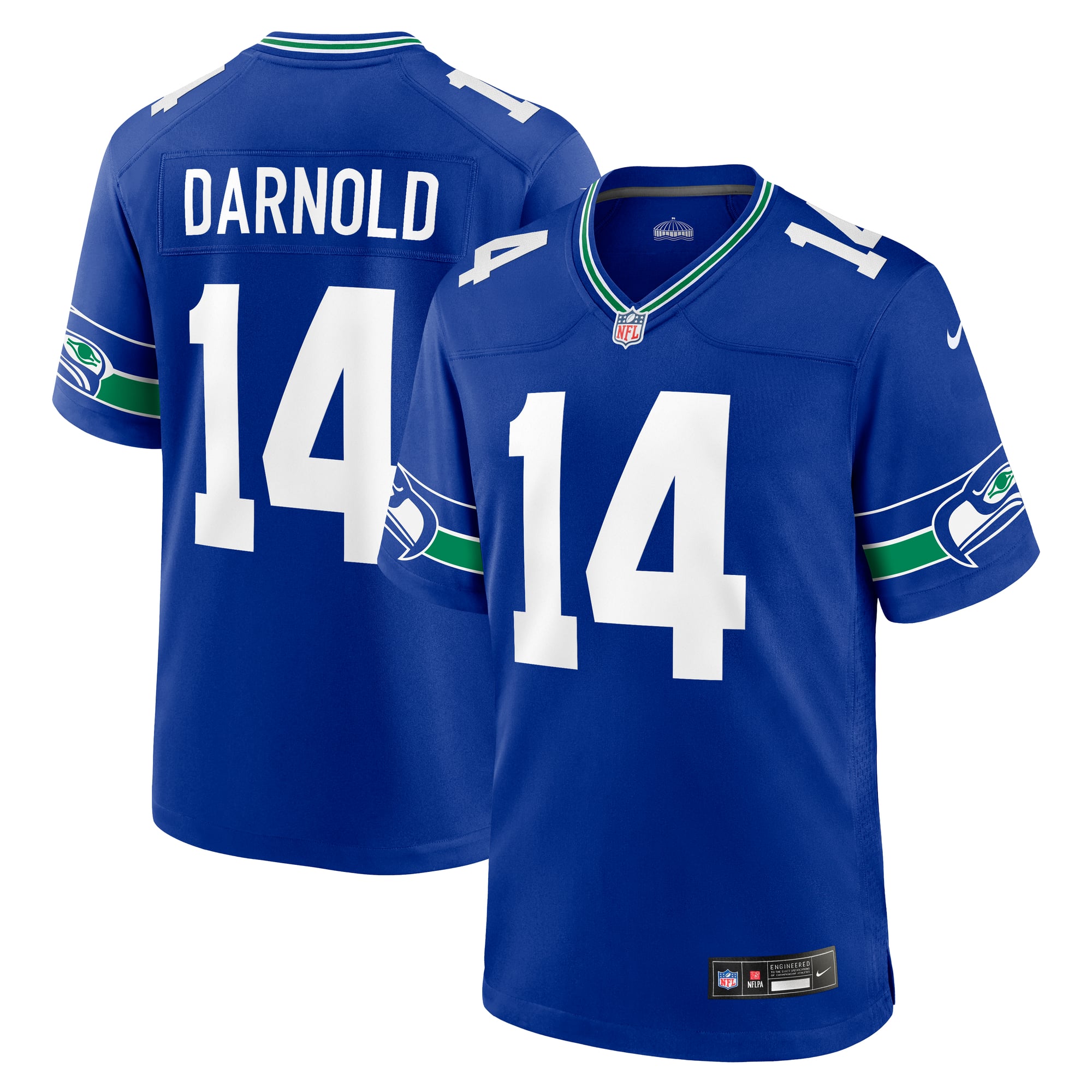Sam Darnold Seattle Seahawks Player Alternate Game Jersey - Royal