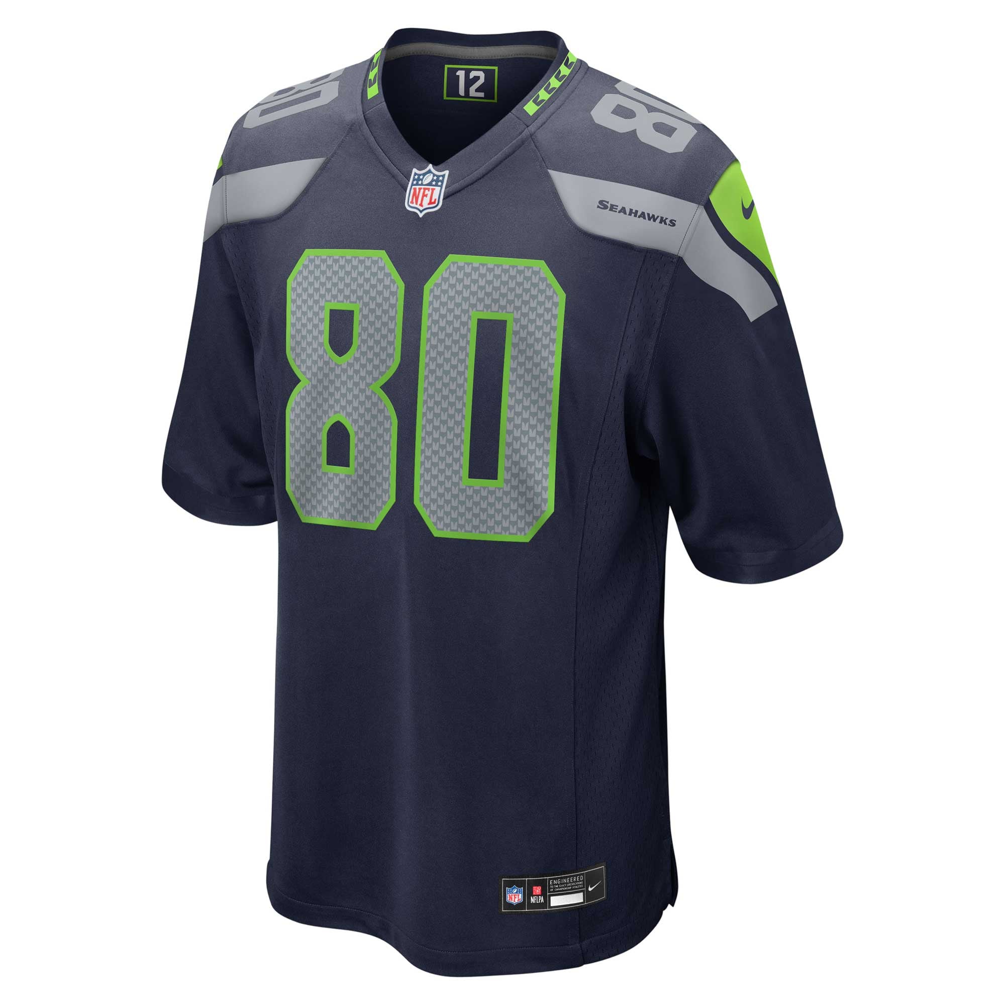 Steve Largent Seattle Seahawks Player Game Jersey - College Navy