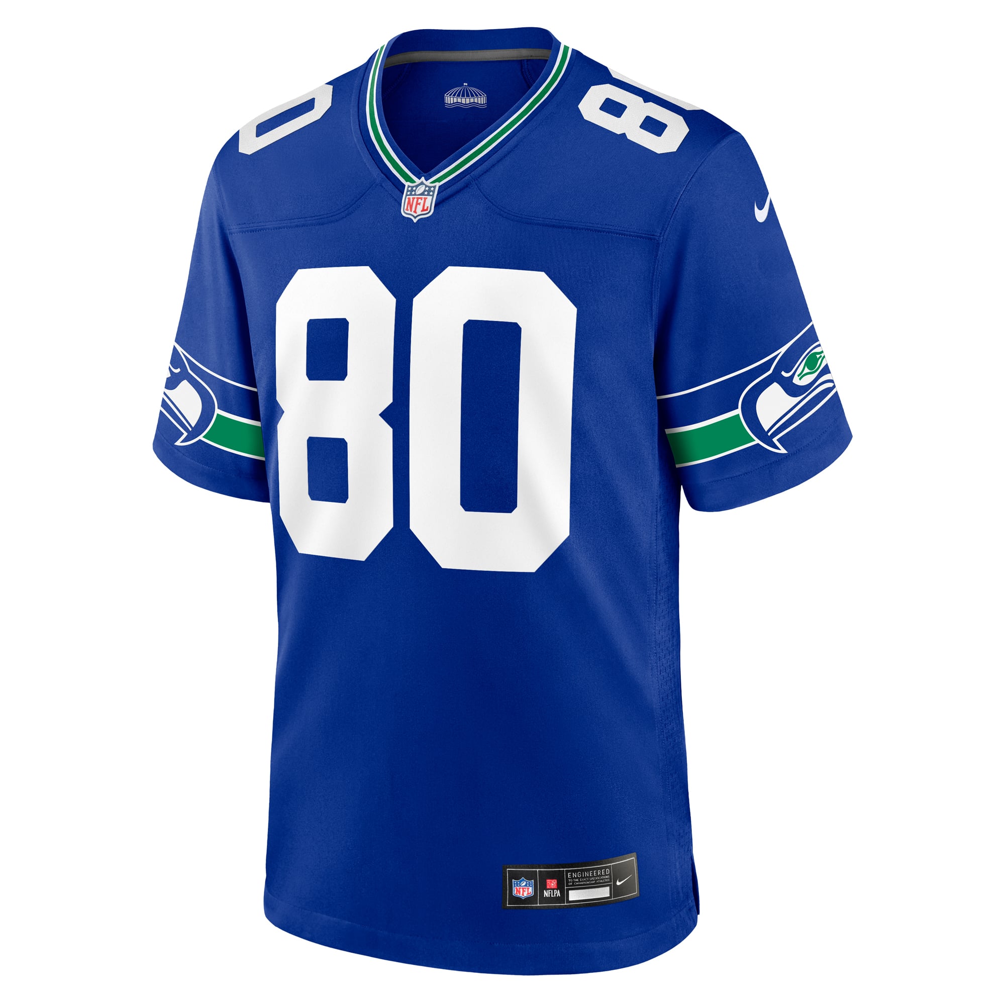 Steve Largent Seattle Seahawks Player Throwback Game Jersey - Royal
