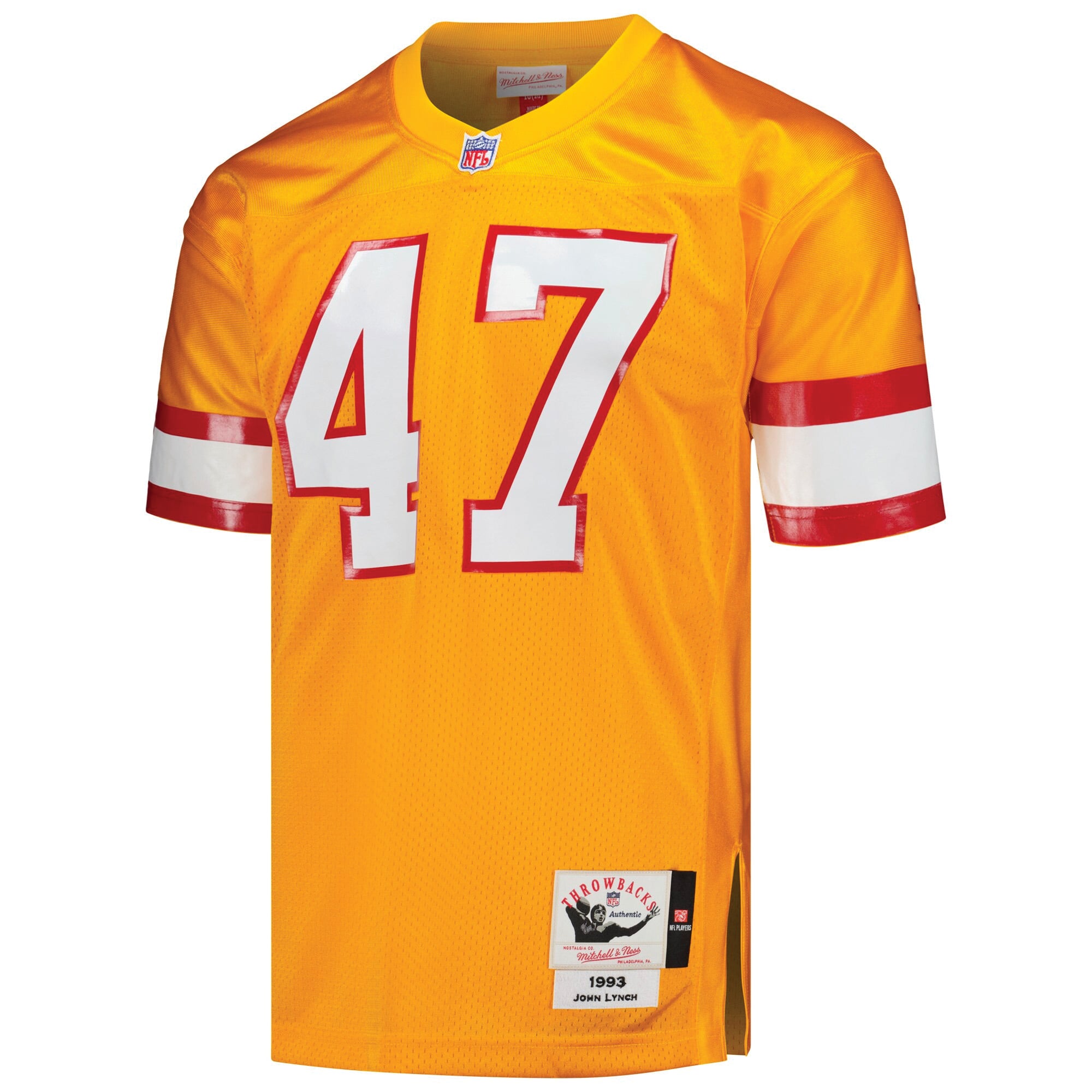 John Lynch Tampa Bay Buccaneers Player Throwback Jersey - Orange
