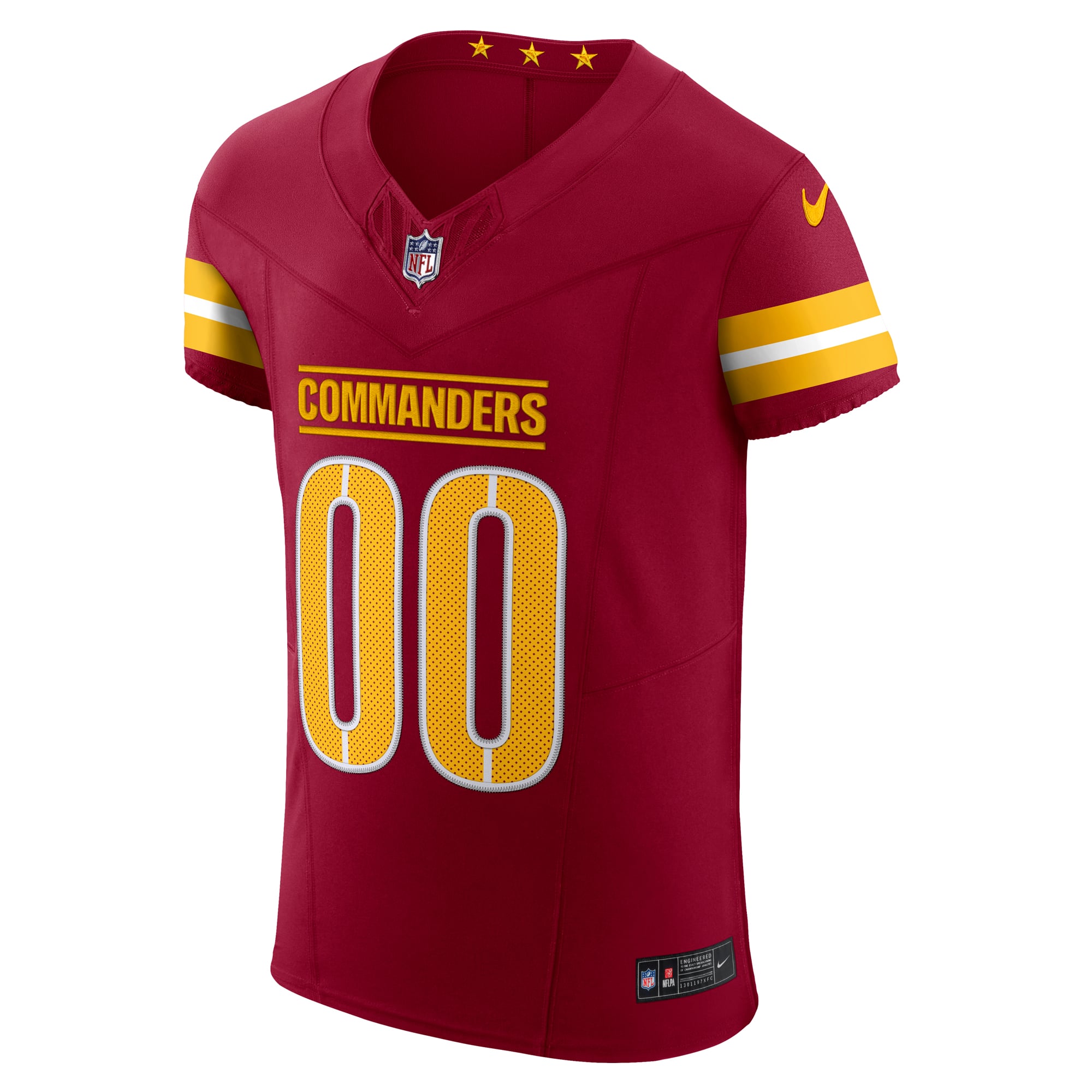 Washington Commanders Team Vapor F.U.S.E. Elite Custom Jersey