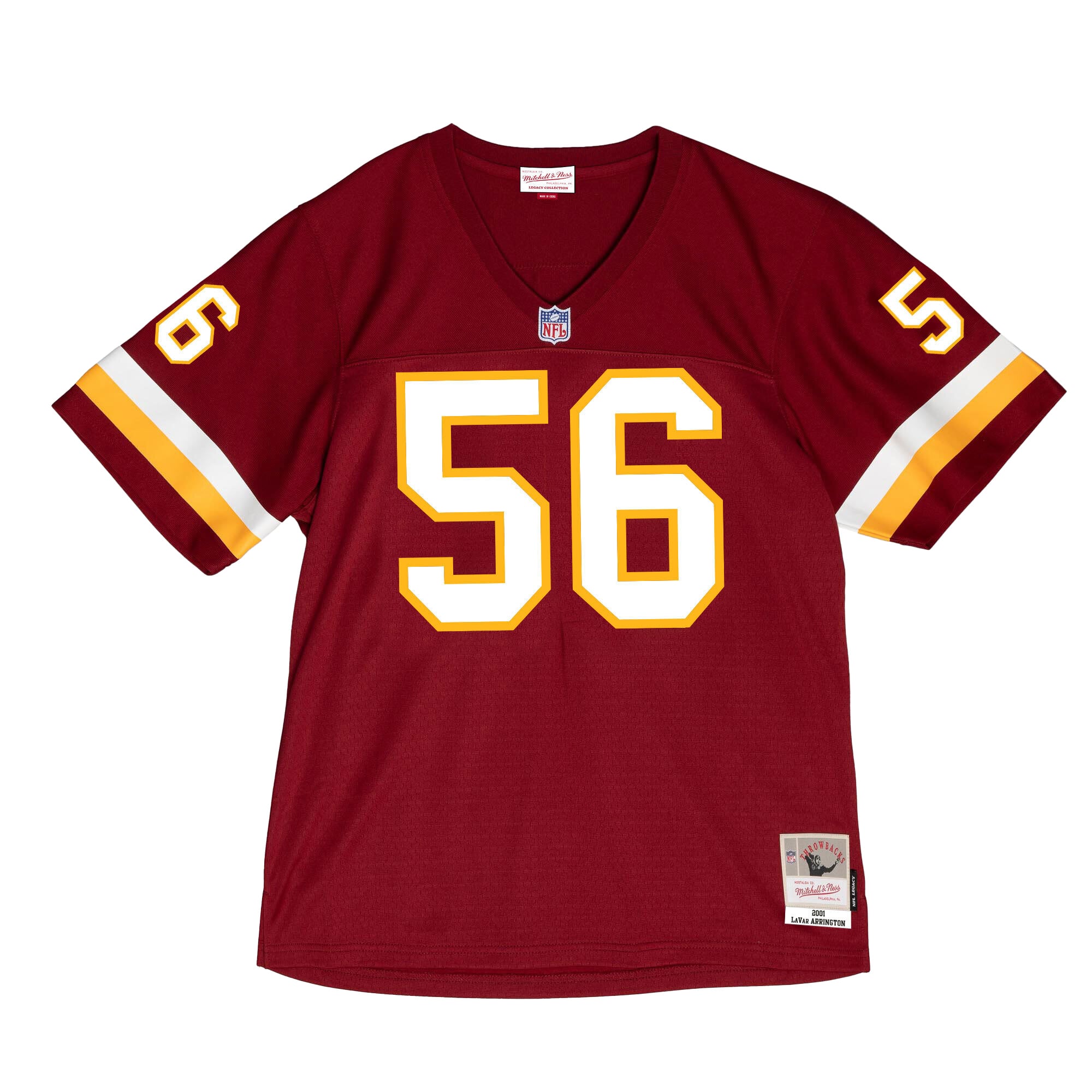 LaVar Arrington Washington Commanders Throwback Jersey