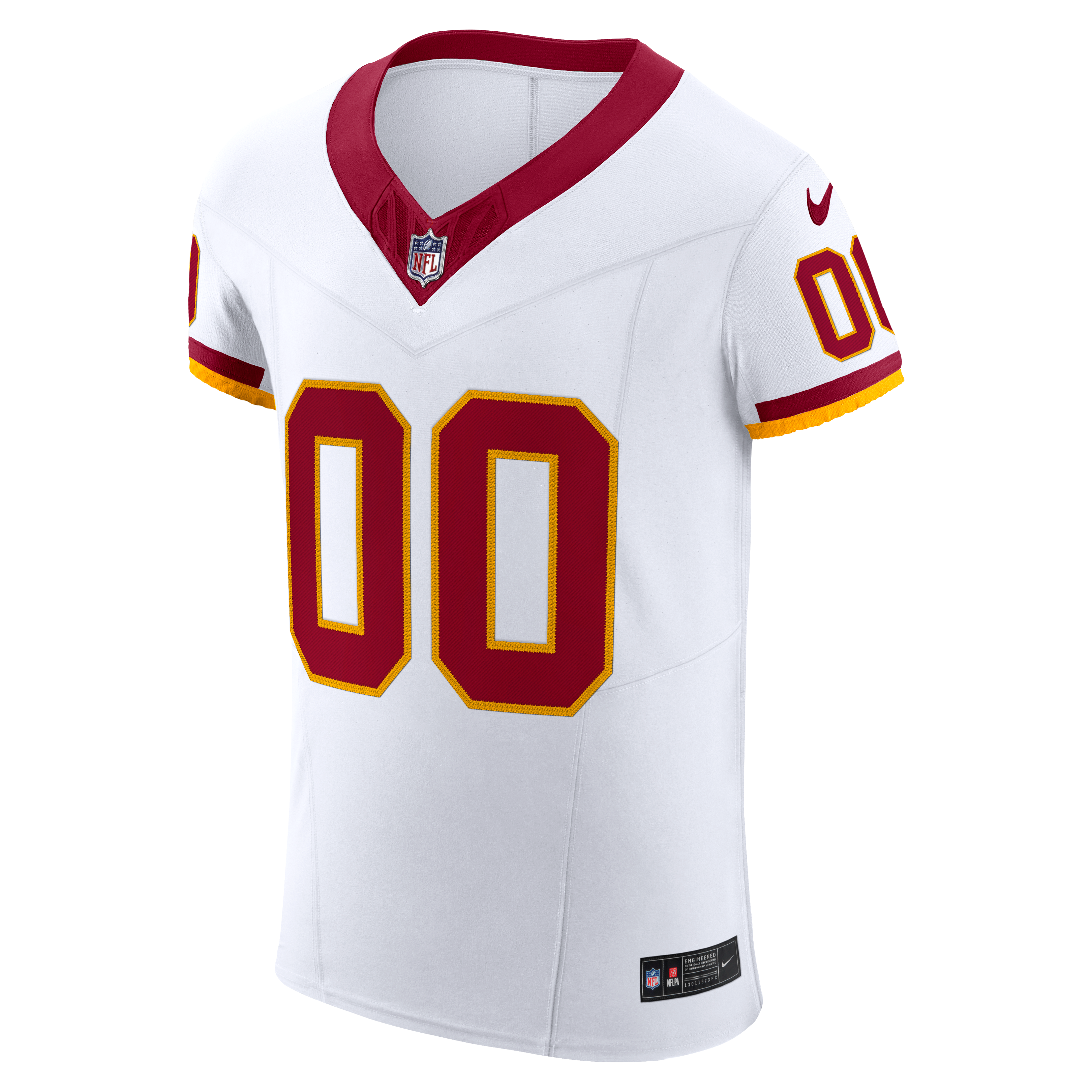 Washington Commanders Vapor F.U.S.E. Elite Custom Jersey - White