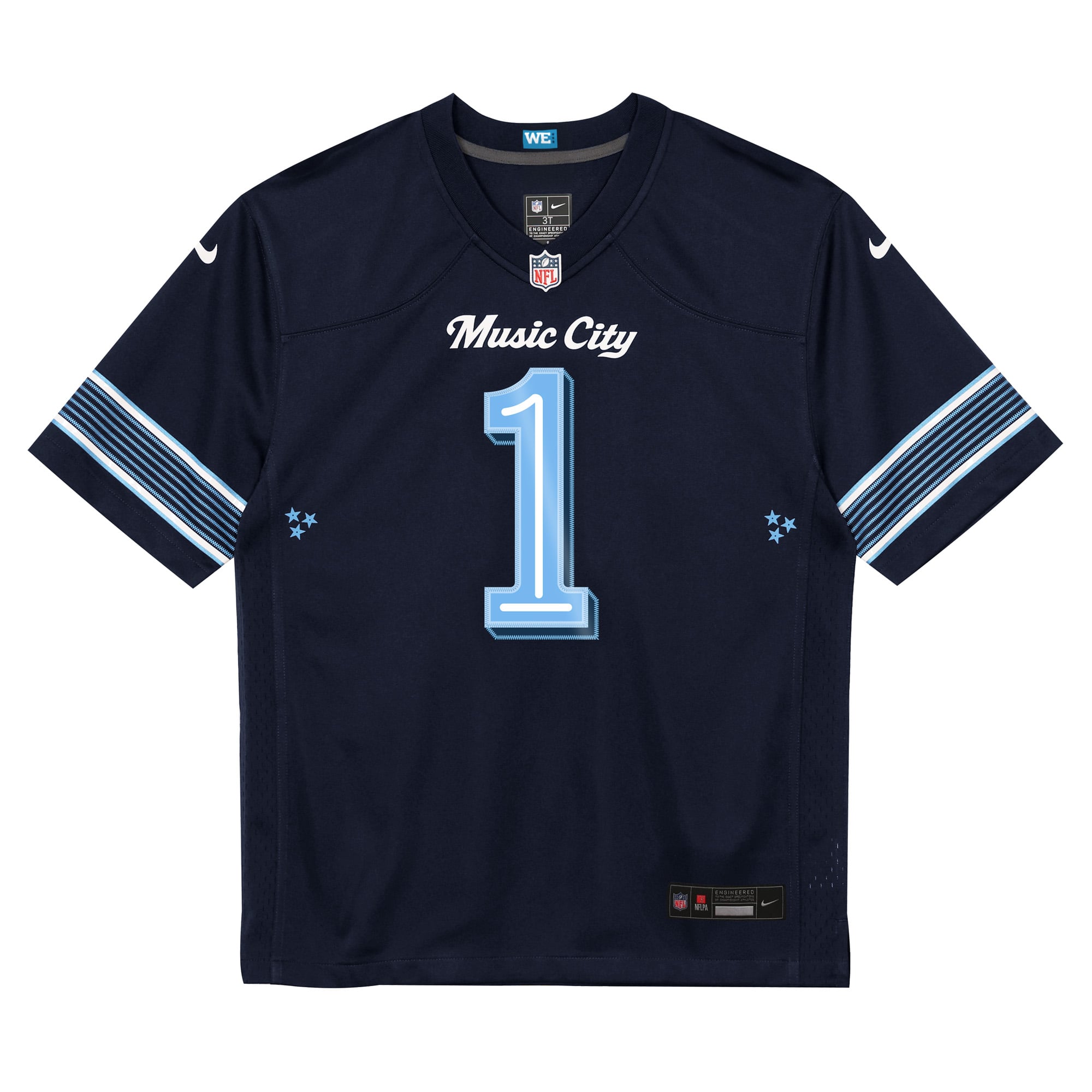 Cameron Ward Tennessee Titans Toddler Rivalries Game Jersey - Navy