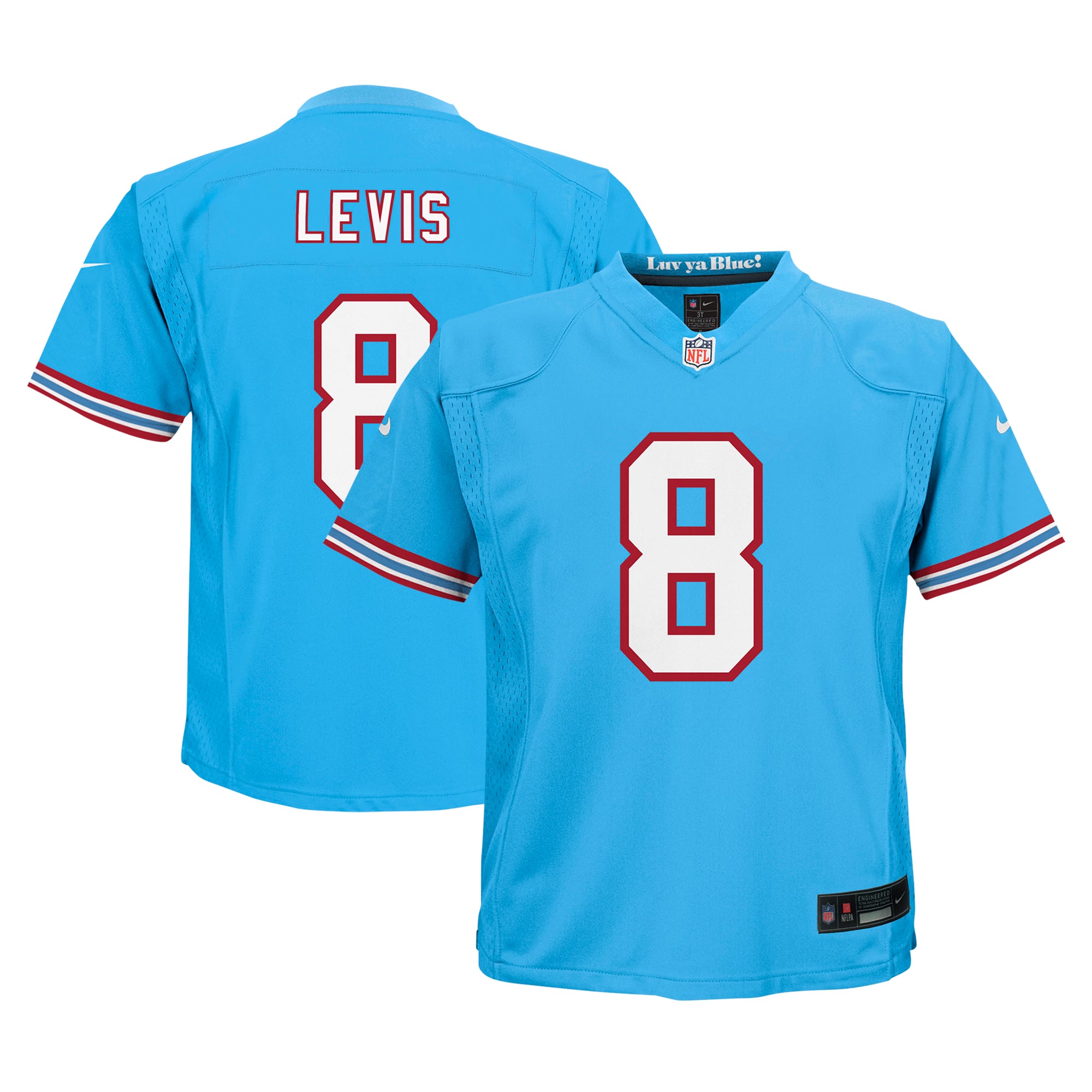 Will Levis Tennessee Titans Preschool Player Alternate Game Jersey - Light Blue