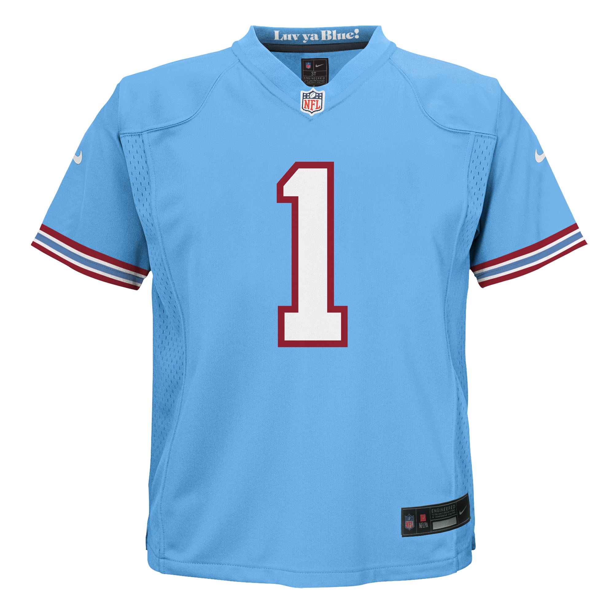 Cameron Ward Tennessee Titans Toddler Alternate Game Jersey - Light Blue