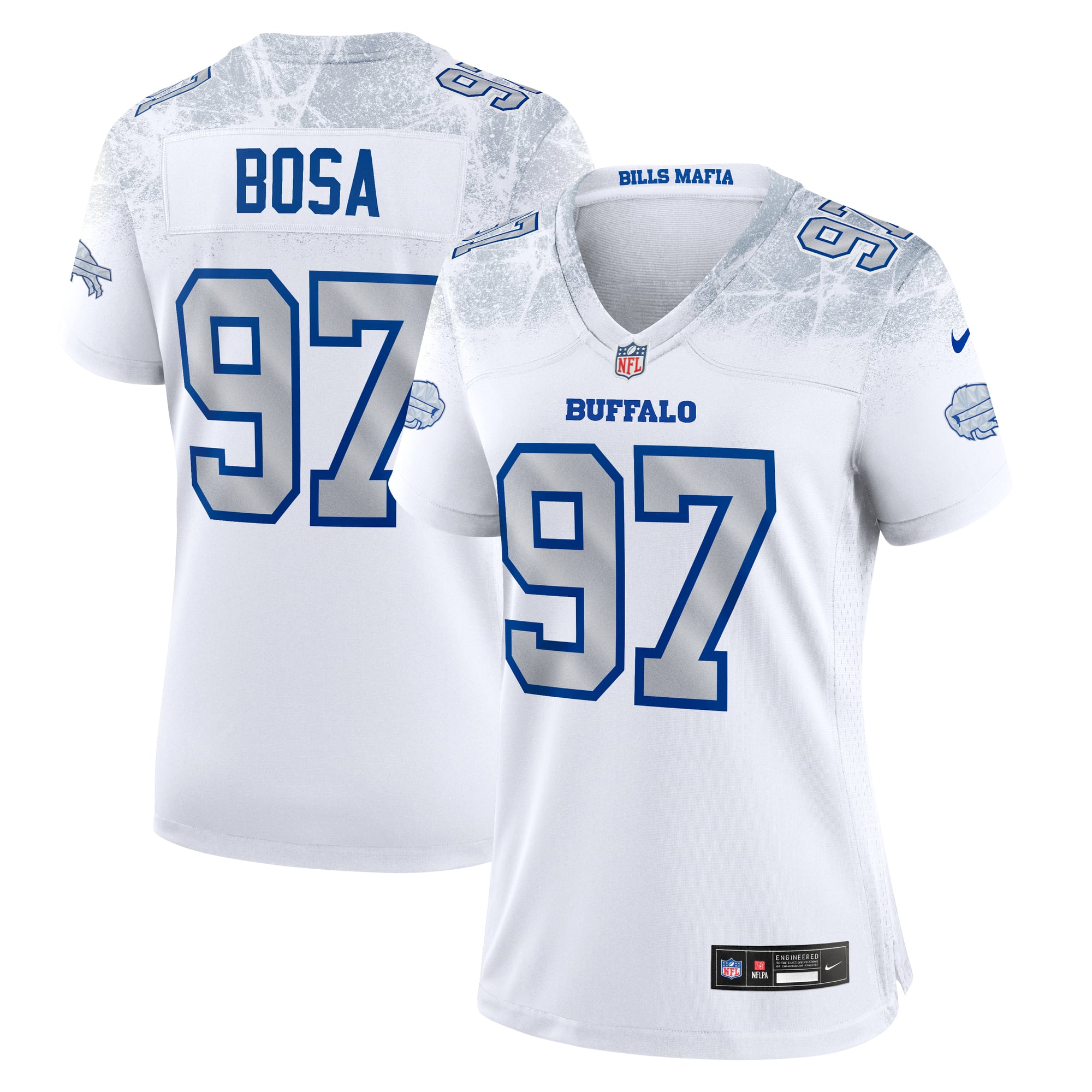 Joey Bosa Buffalo Bills Women's Rivalries Game Jersey - White