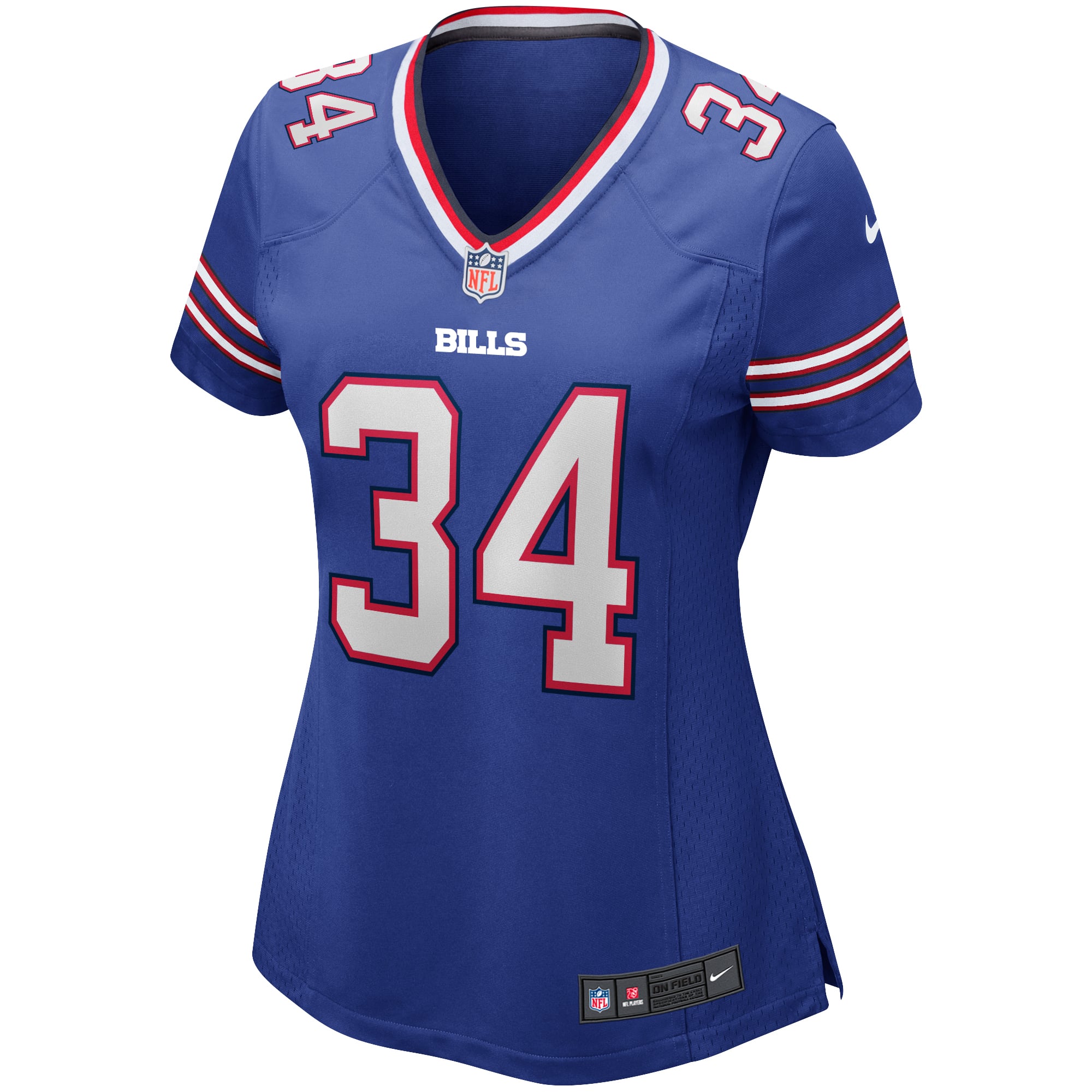 Thurman Thomas Buffalo Bills Women's Player Game Jersey - Royal