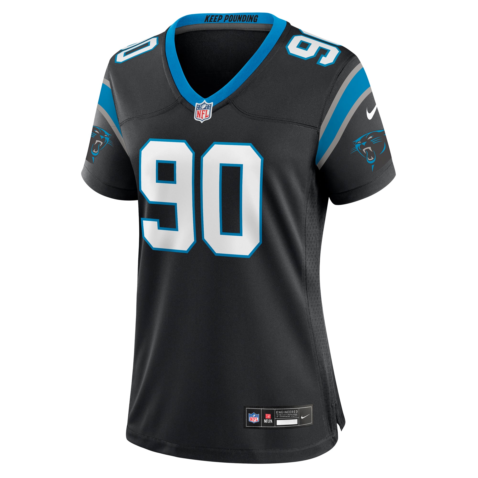 Julius Peppers Carolina Panthers Women's Player Game Jersey - Black