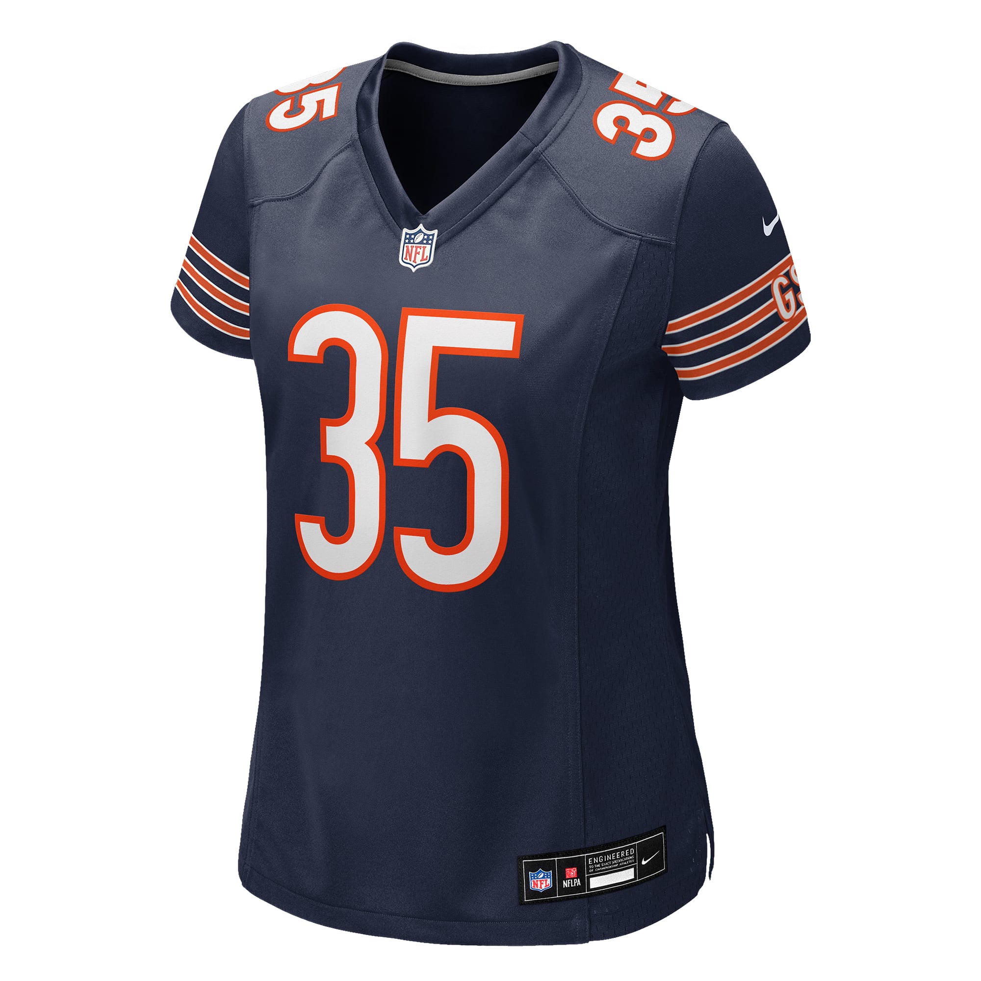 Deion Hankins Chicago Bears Women's Team Game Jersey - Navy