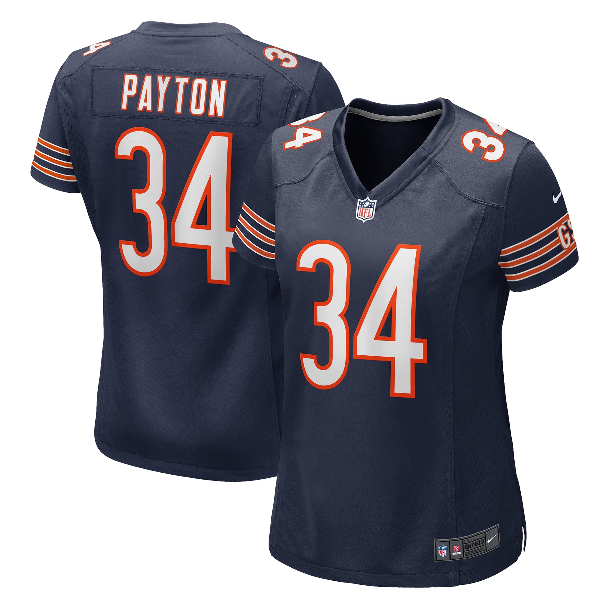 Walter Payton Chicago Bears Women's Player Game Jersey - Navy