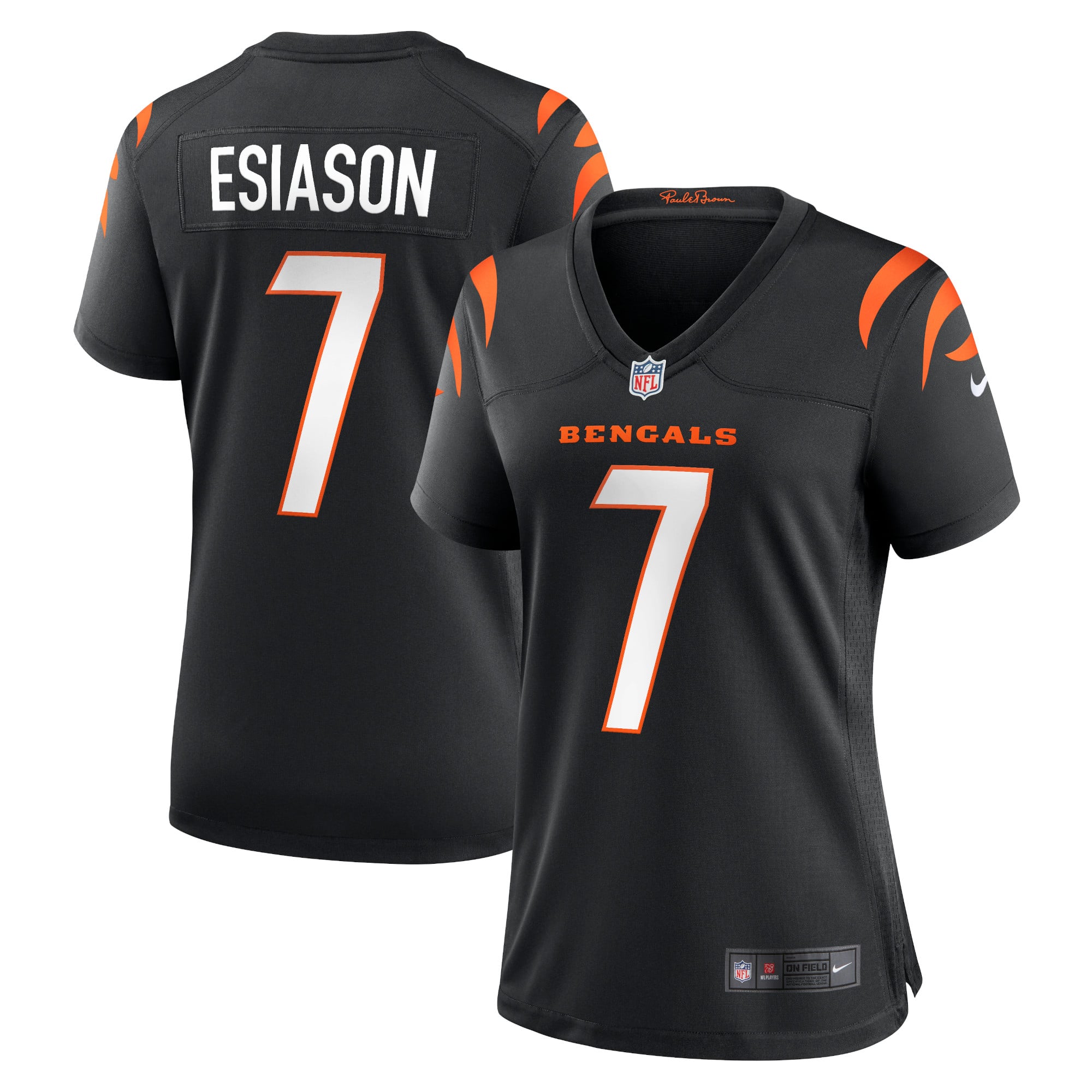 Boomer Esiason Cincinnati Bengals Women's Player Jersey - Black