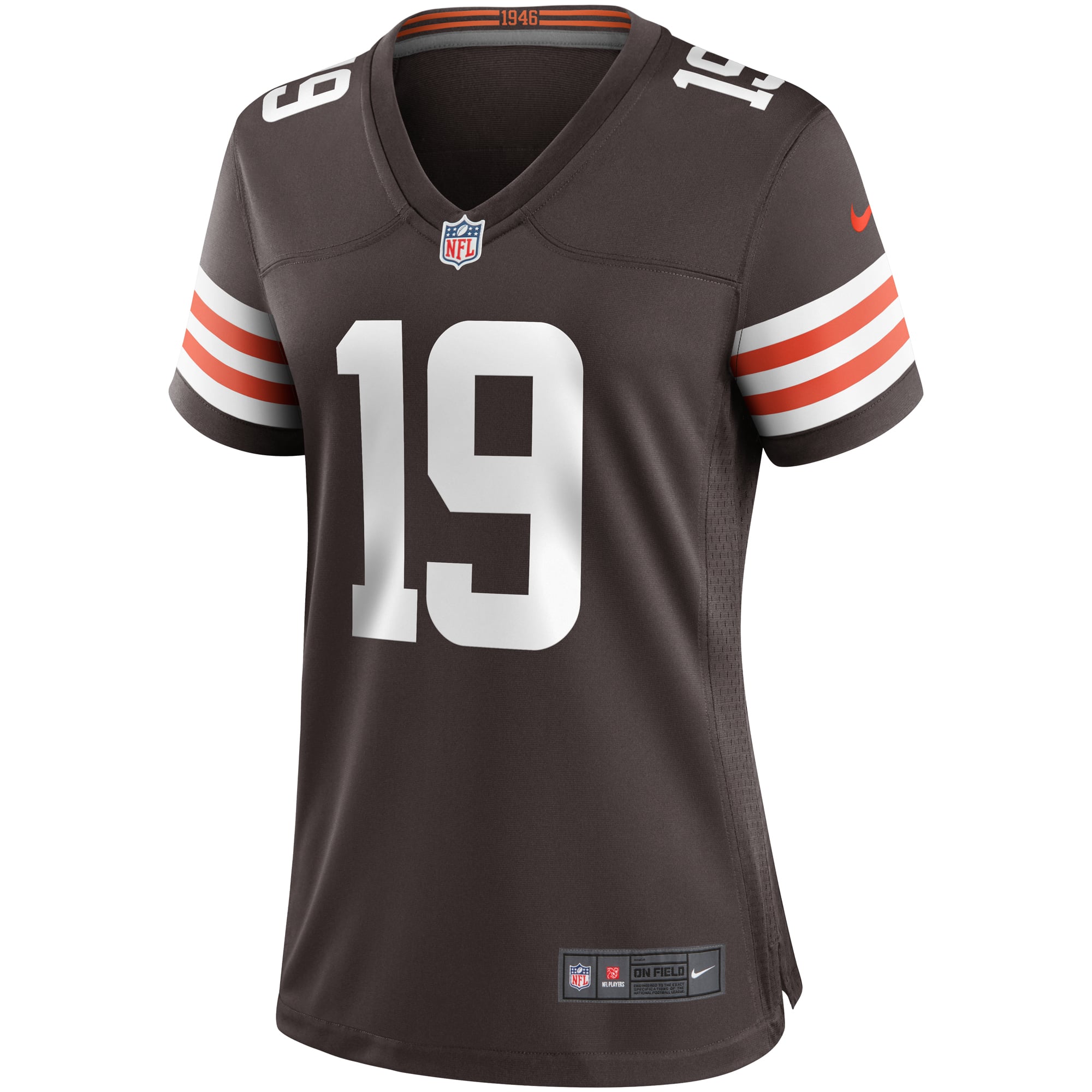 Bernie Kosar Cleveland Browns Women's Player Game Jersey - Brown