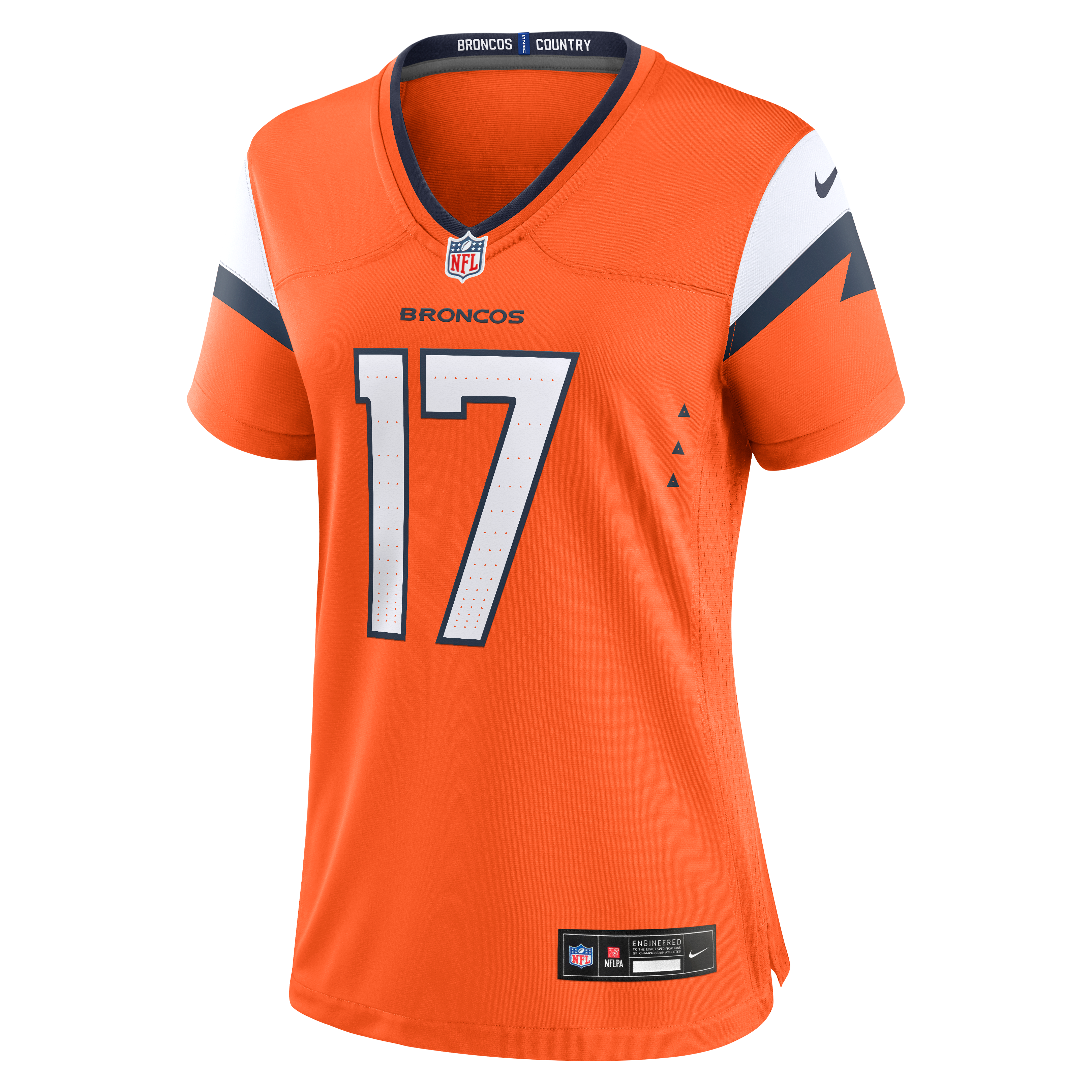 Jaylen Waddle Denver Broncos Women's Game Jersey - Orange