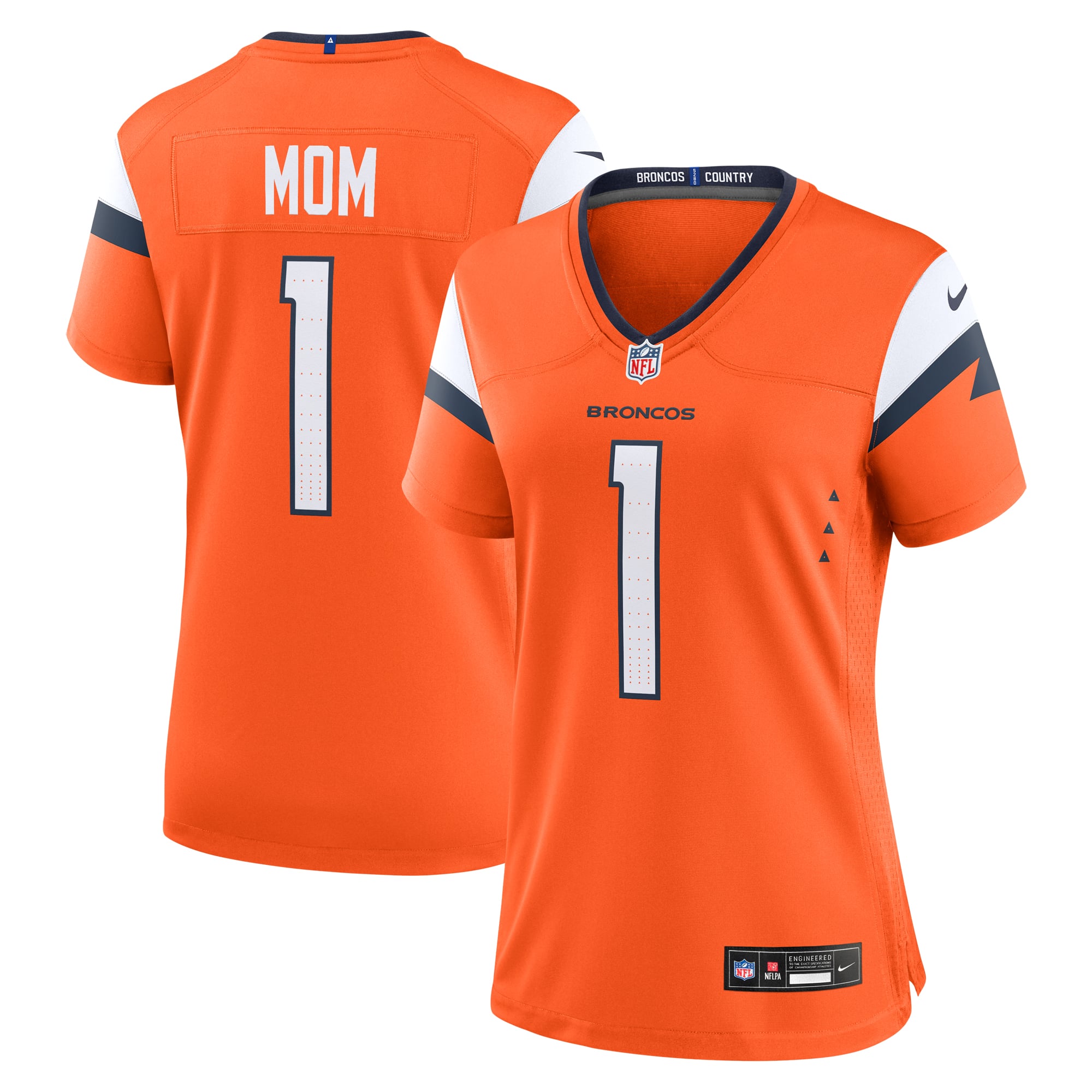 Denver Broncos Women's Game Jersey - Orange