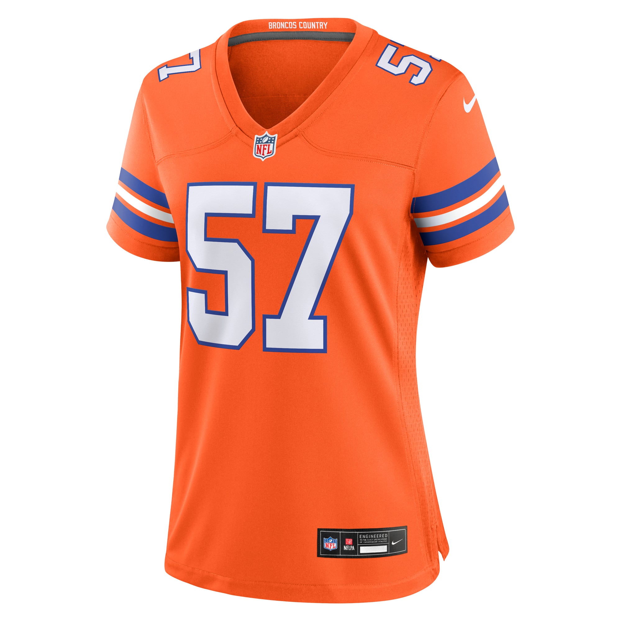 Tom Jackson Denver Broncos Women's Player Throwback Game Jersey - Orange