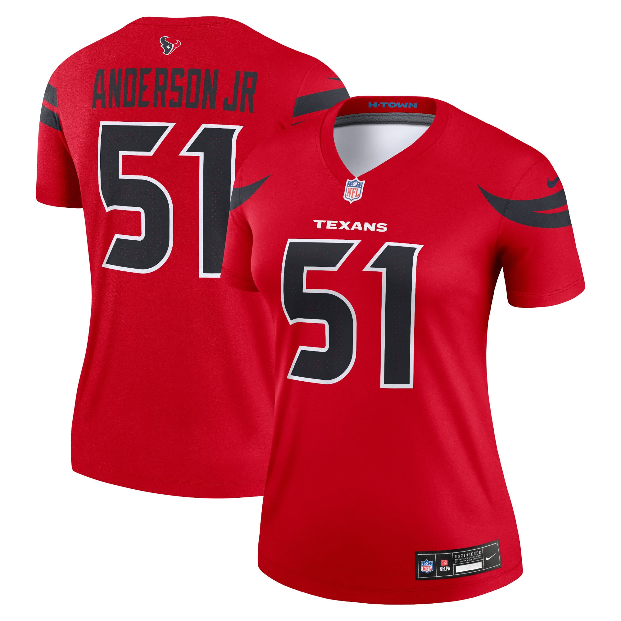 Will Anderson Jr. Houston Texans Women's Player Alternate Legend Jersey - Red